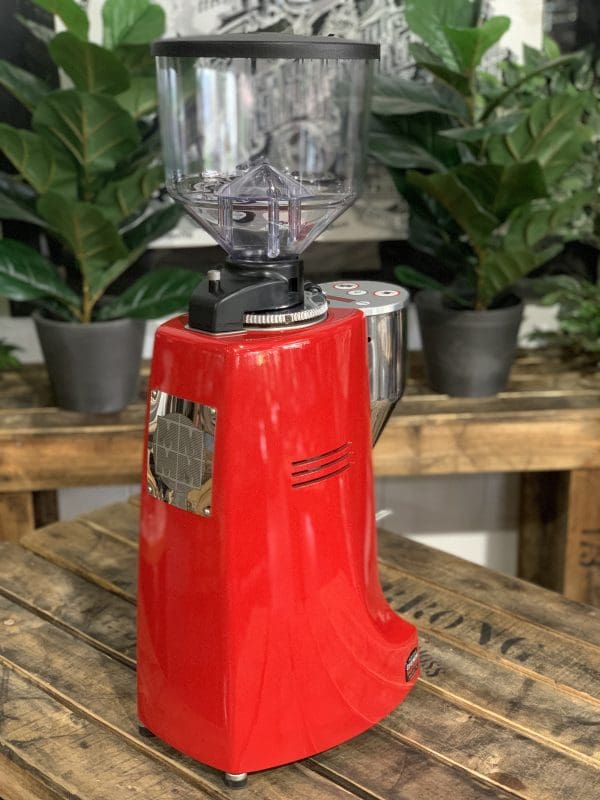 Mazzer Robur Electronic Coffee Grinder Red - Used