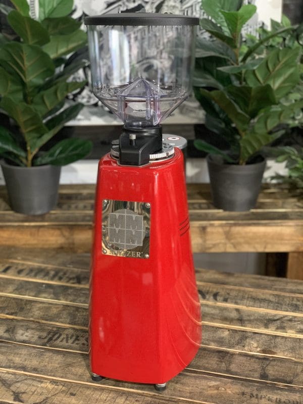 Mazzer Robur Electronic Coffee Grinder Red - Used
