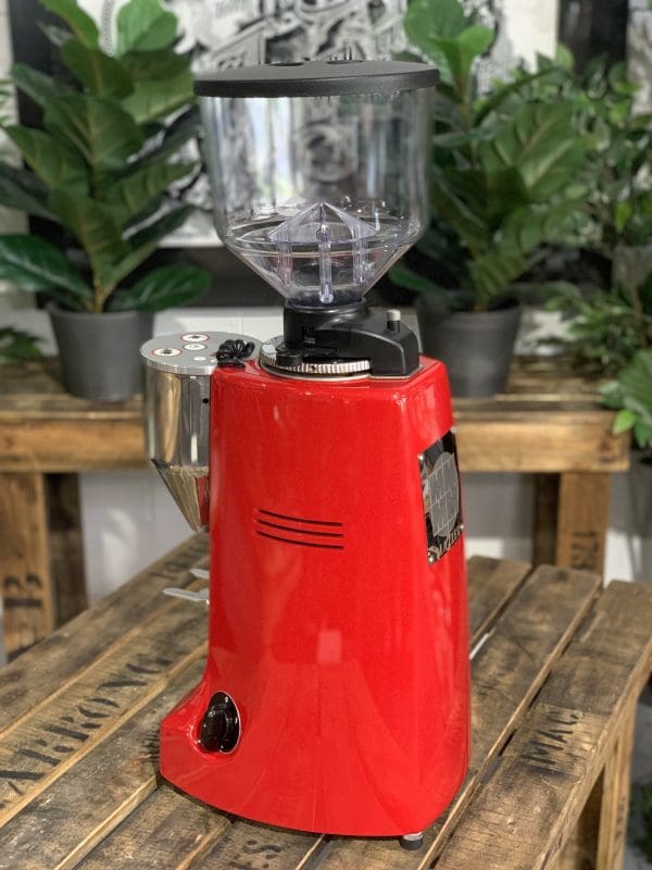 Mazzer Robur Electronic Coffee Grinder Red - Used