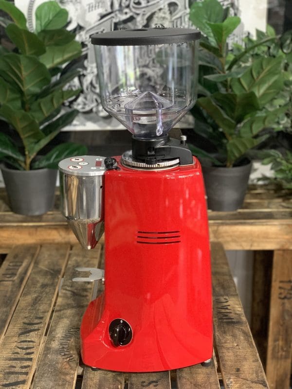 Mazzer Robur Electronic Coffee Grinder Red - Used