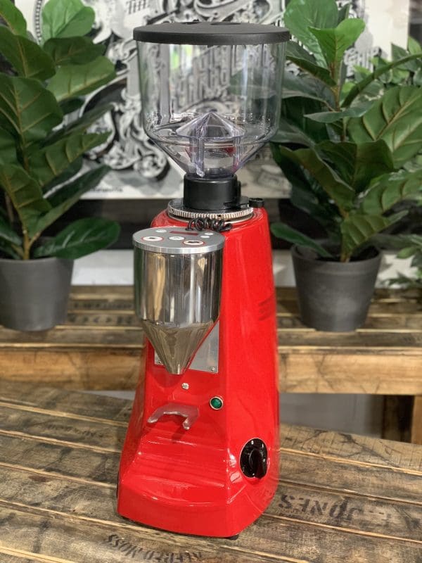 Mazzer Robur Electronic Coffee Grinder Red - Used