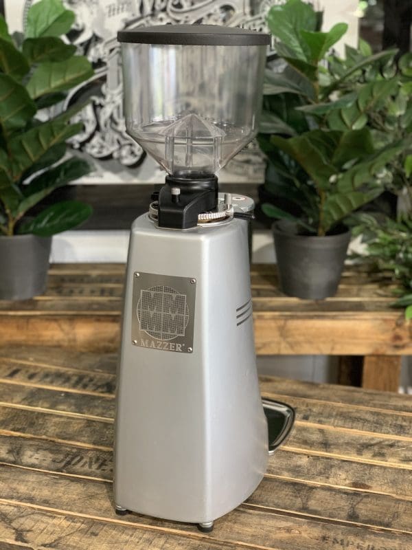 Mazzer Robur Electronic Coffee Grinder Silver - Used