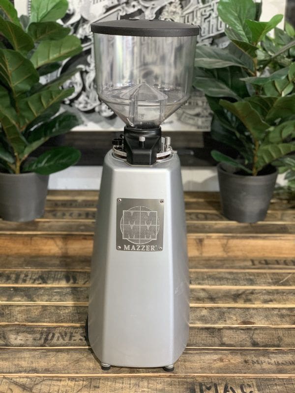 Mazzer Robur Electronic Coffee Grinder Silver - Used