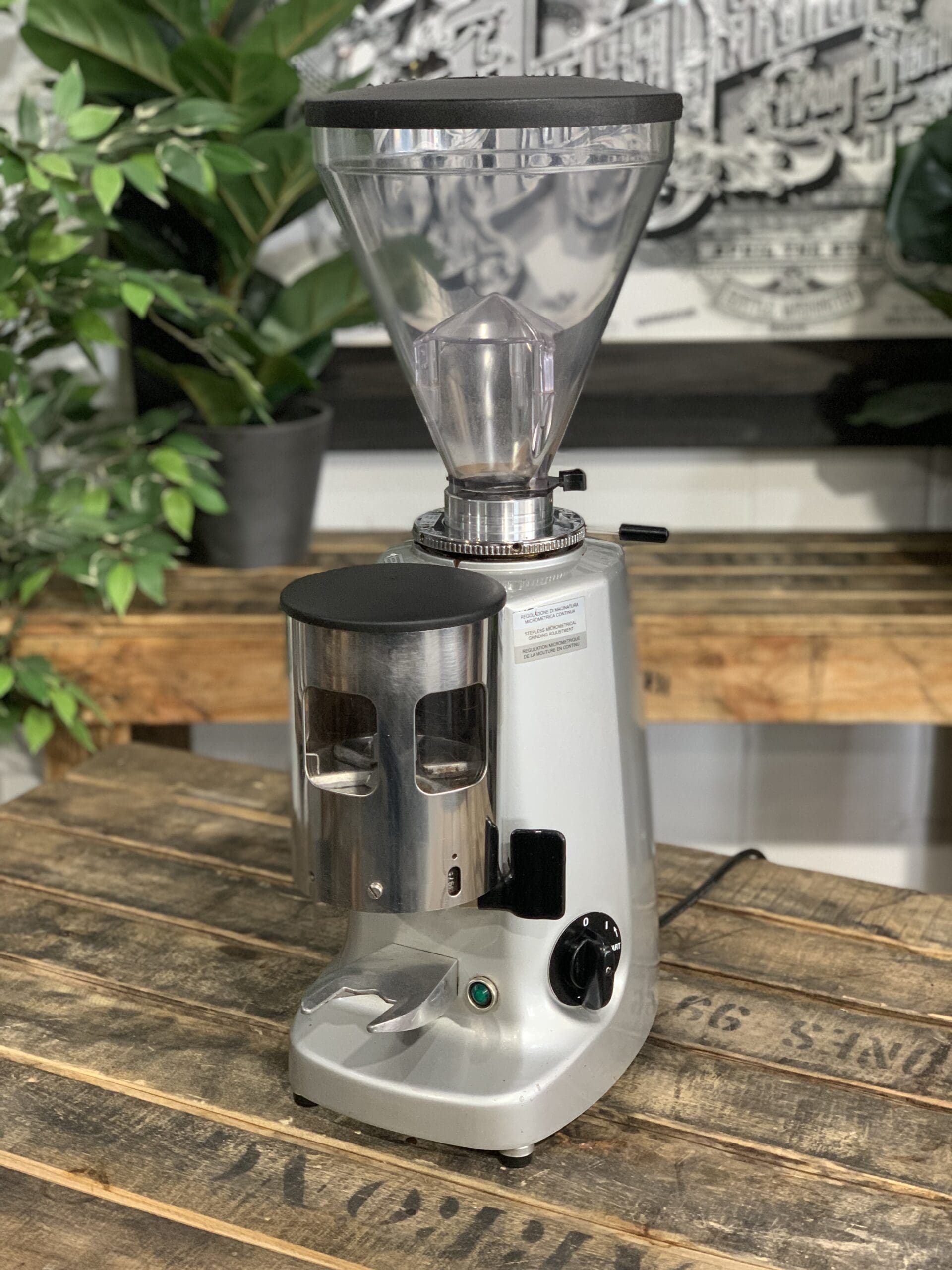 Mazzer Super Jolly Automatic Coffee Grinder Silver - Used