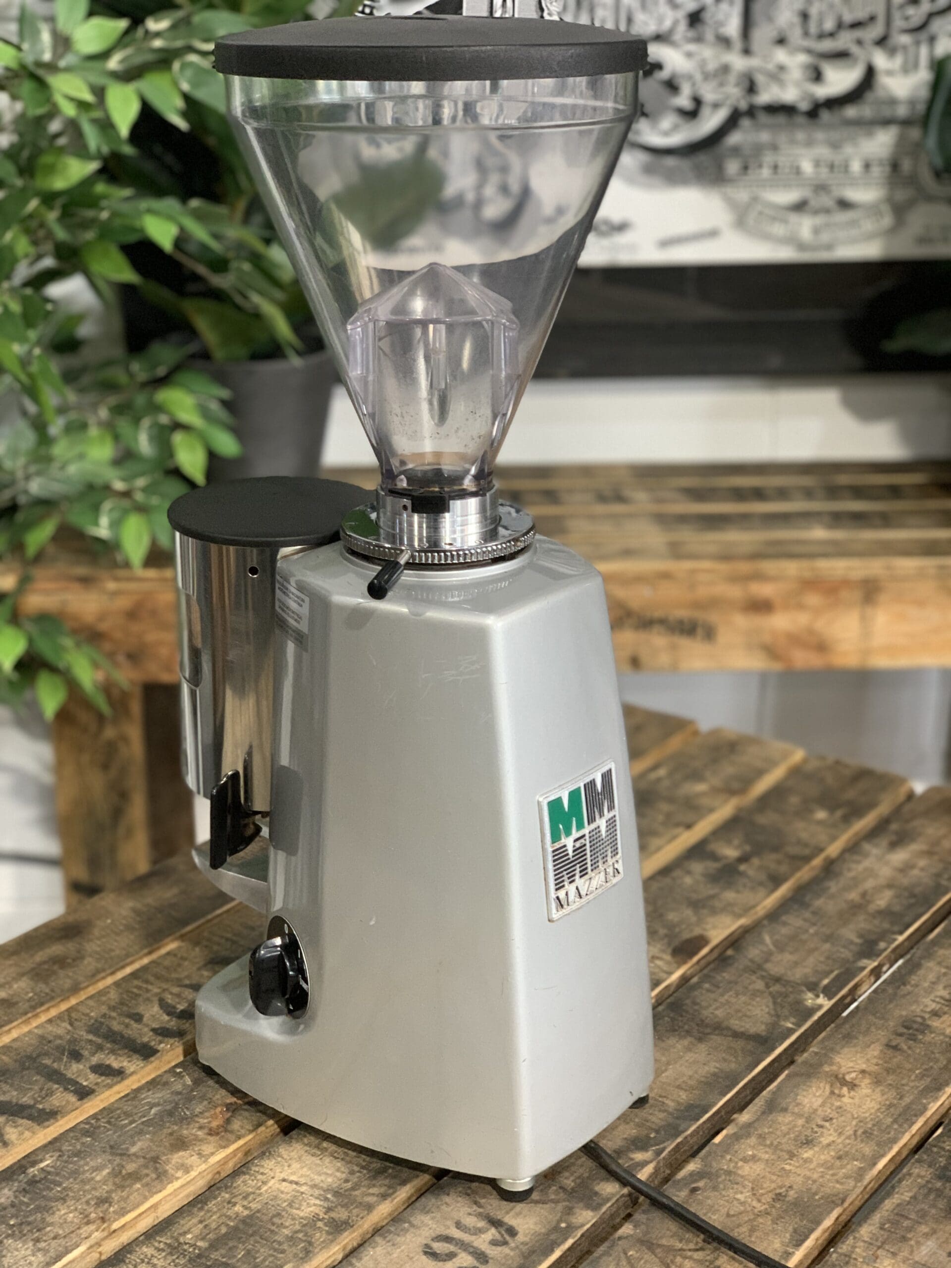 Mazzer Super Jolly Automatic Coffee Grinder Silver - Used