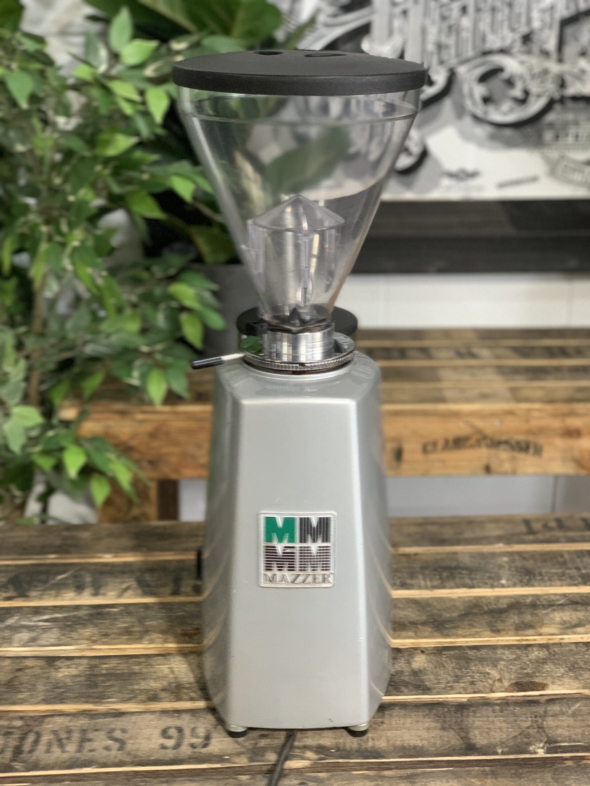 Mazzer Super Jolly Automatic Coffee Grinder Silver - Used