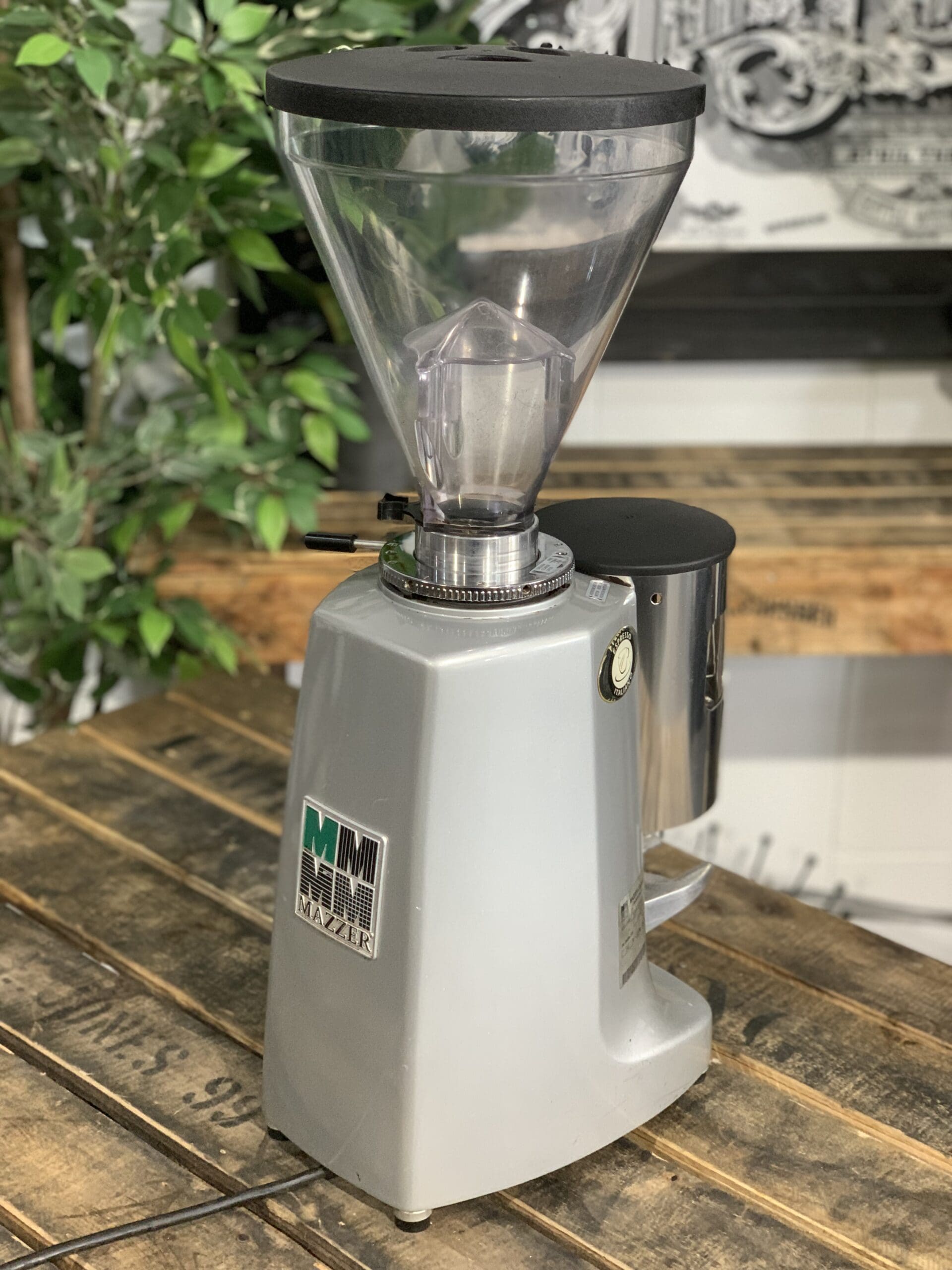 Mazzer Super Jolly Automatic Coffee Grinder Silver - Used