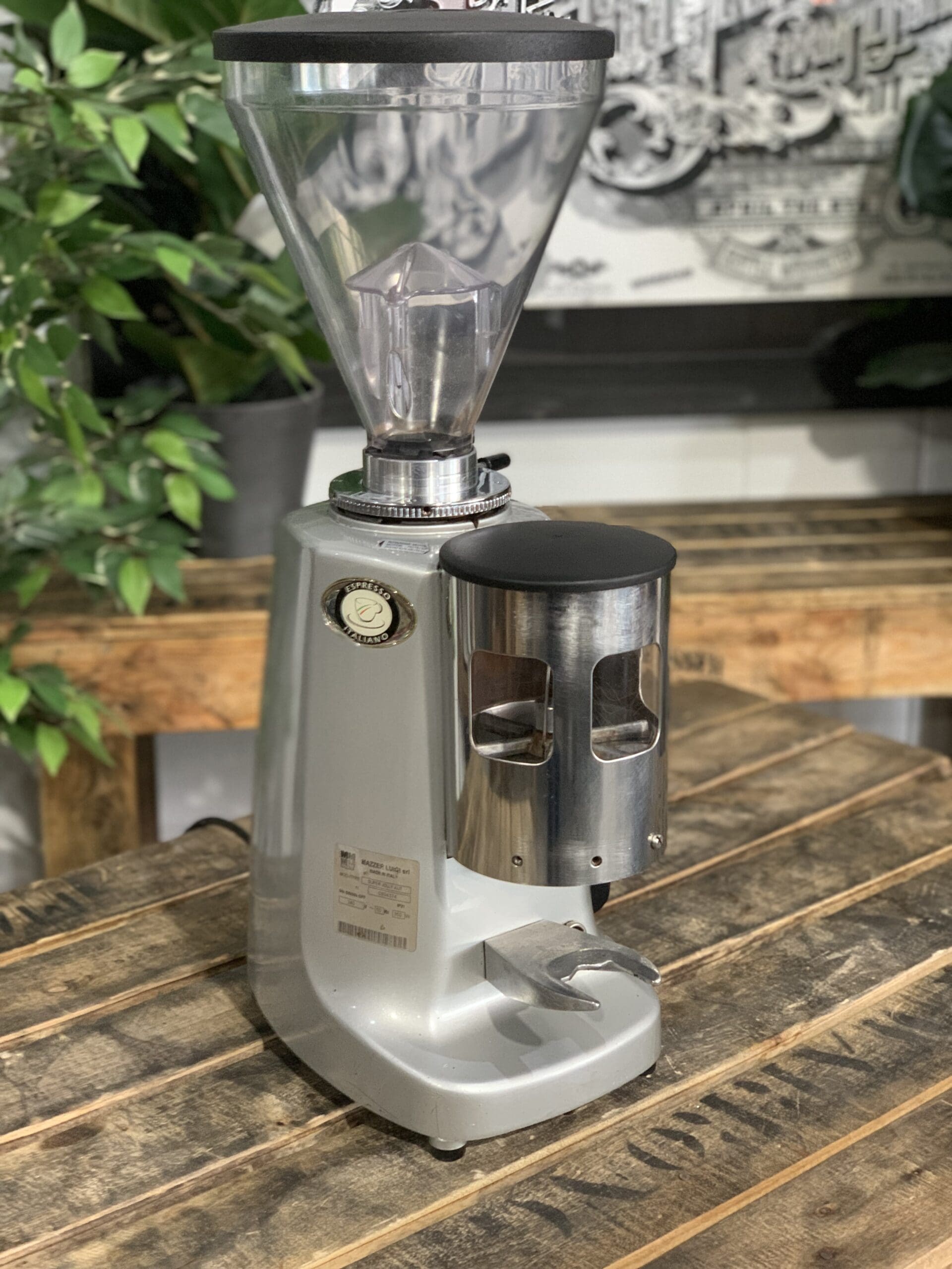 Mazzer Super Jolly Automatic Coffee Grinder Silver - Used