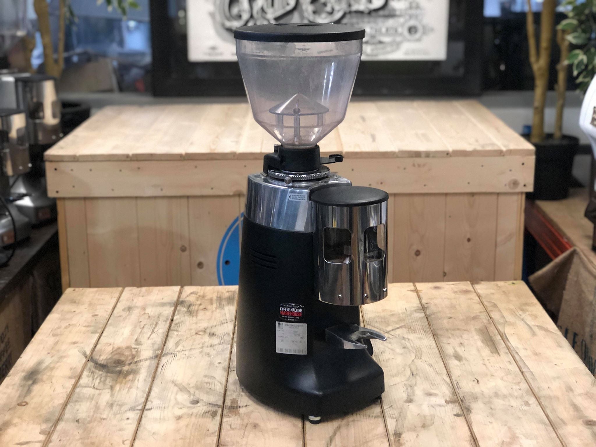 Mazzer Kony Automatic Coffee Grinder Black