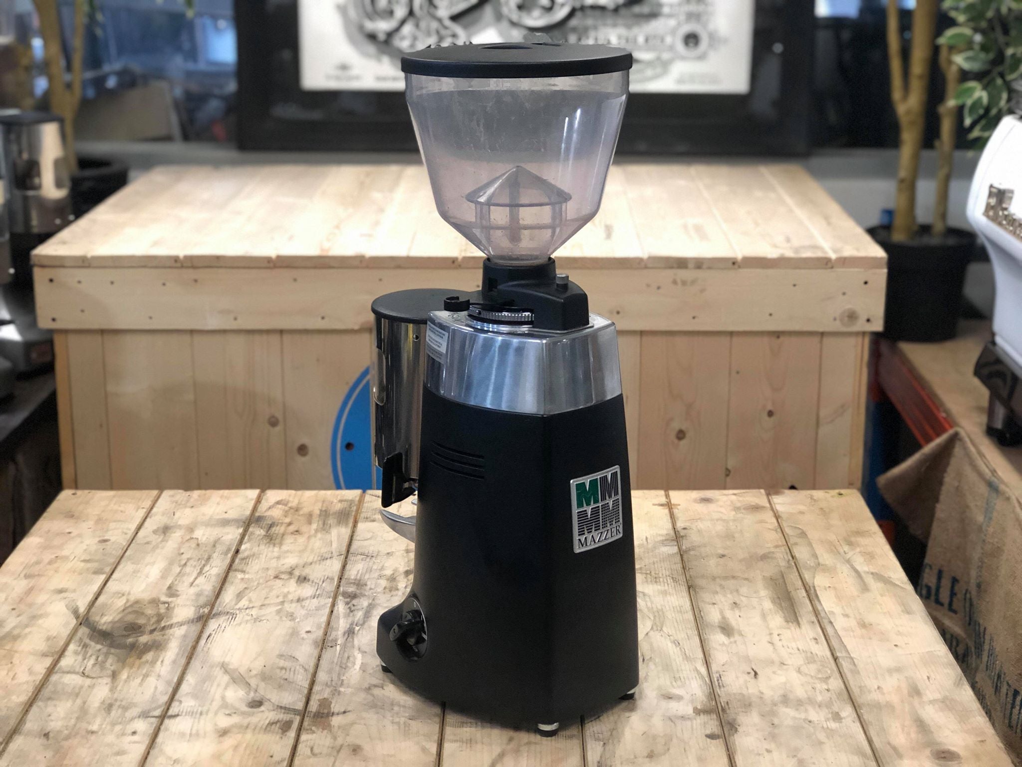 Mazzer Kony Automatic Coffee Grinder Black