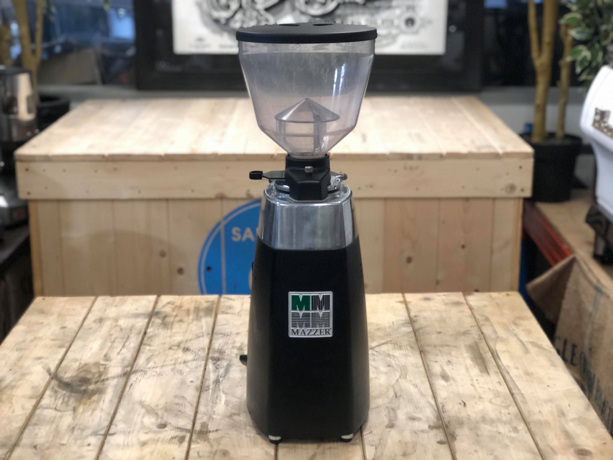 Mazzer Kony Automatic Coffee Grinder Black