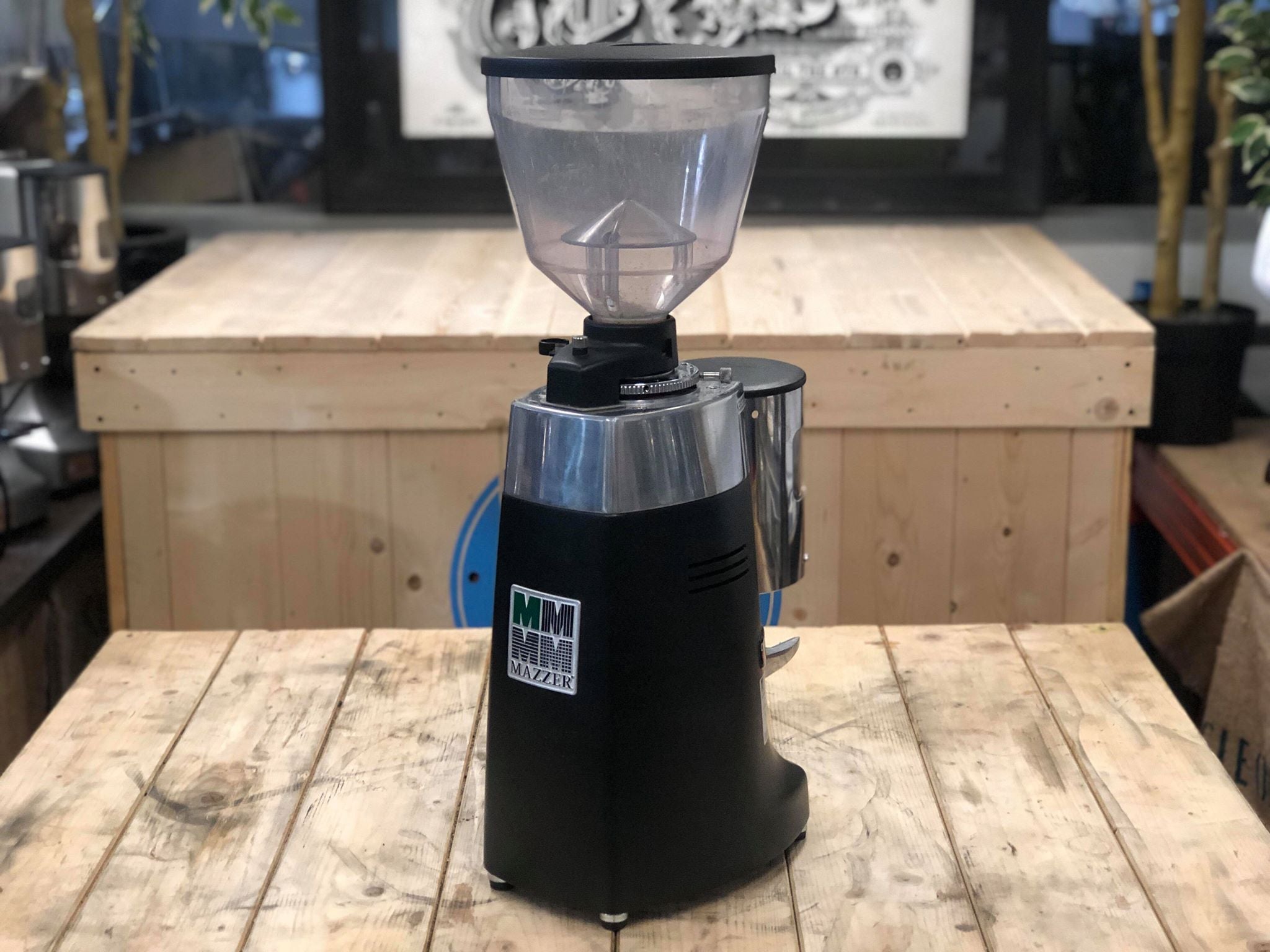 Mazzer Kony Automatic Coffee Grinder Black
