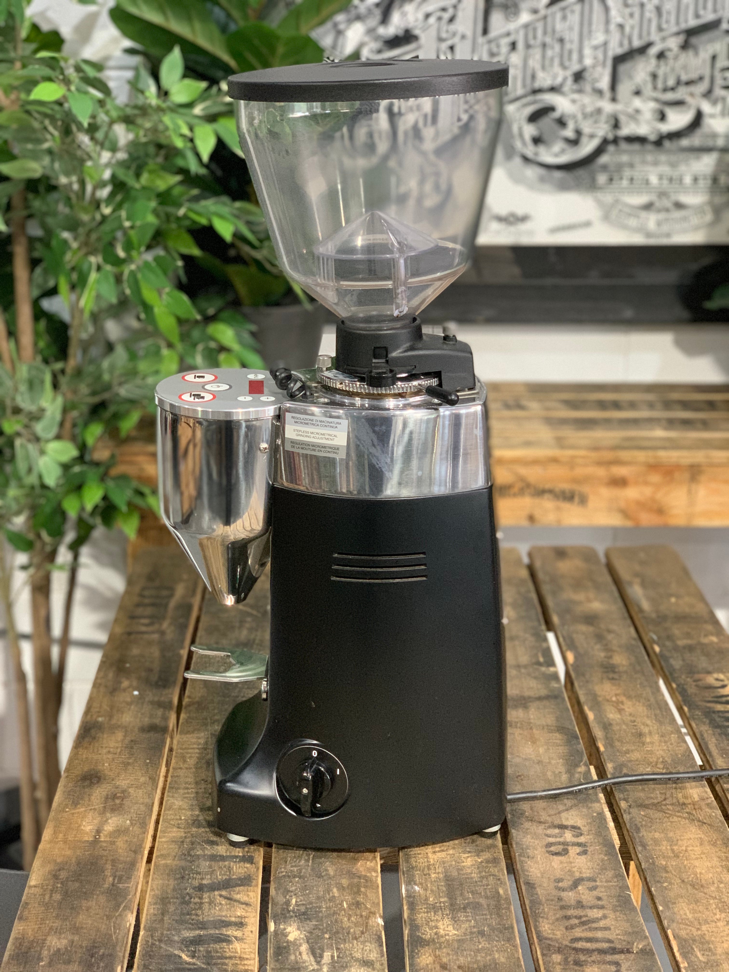 Mazzer Kony Electronic Coffee Grinder Black - Used