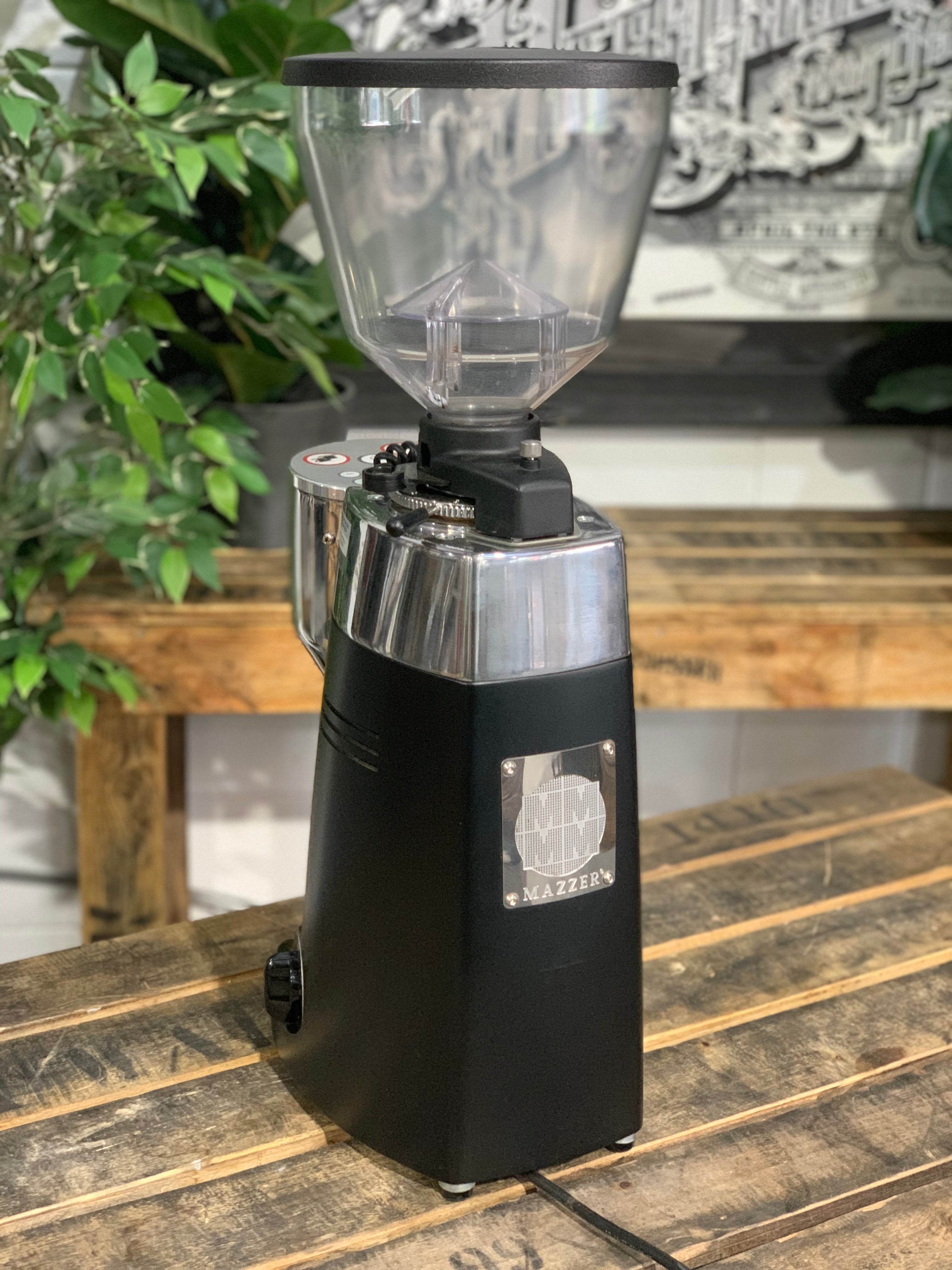 Mazzer Kony Electronic Coffee Grinder Black - Used