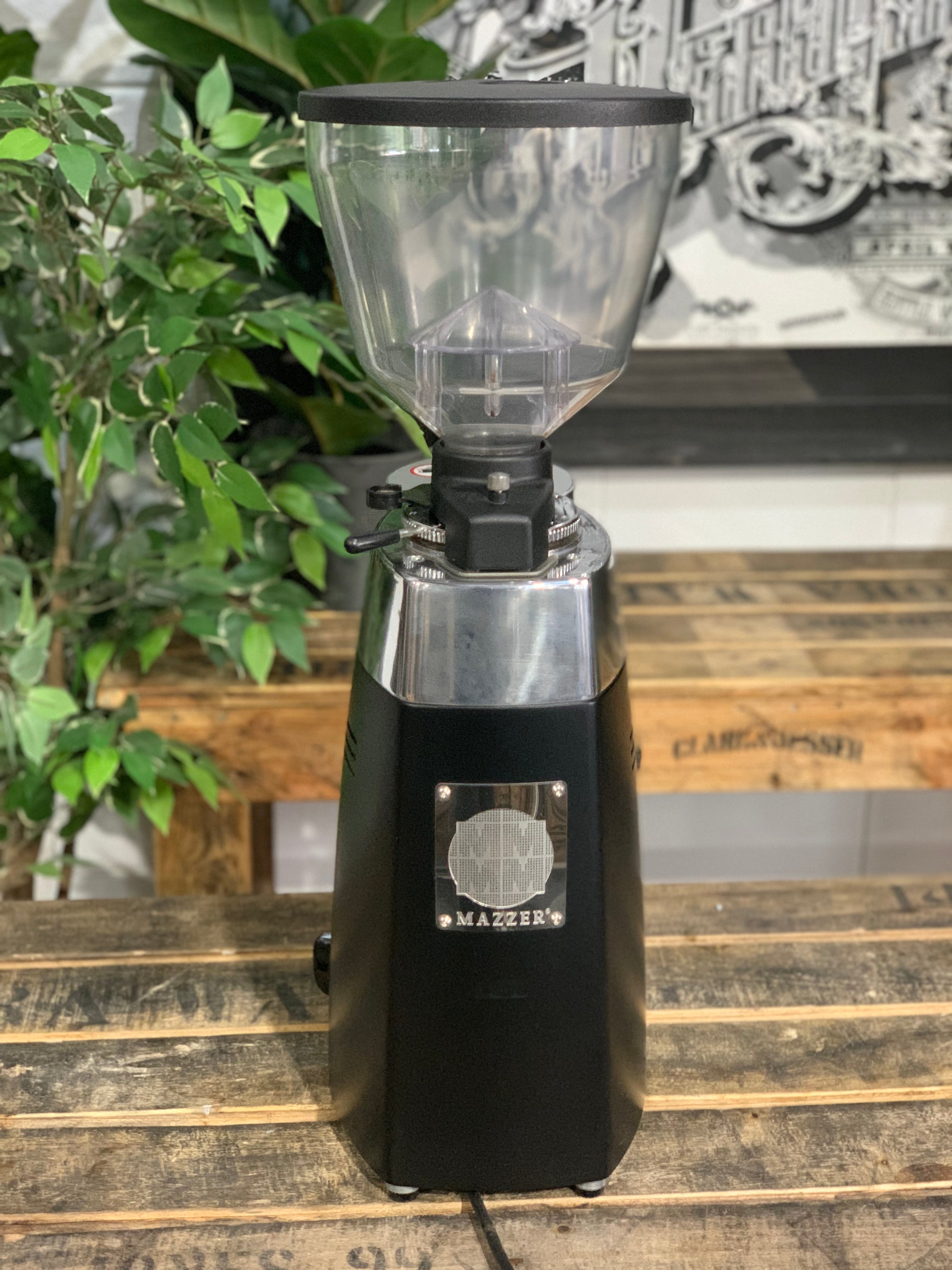 Mazzer Kony Electronic Coffee Grinder Black - Used
