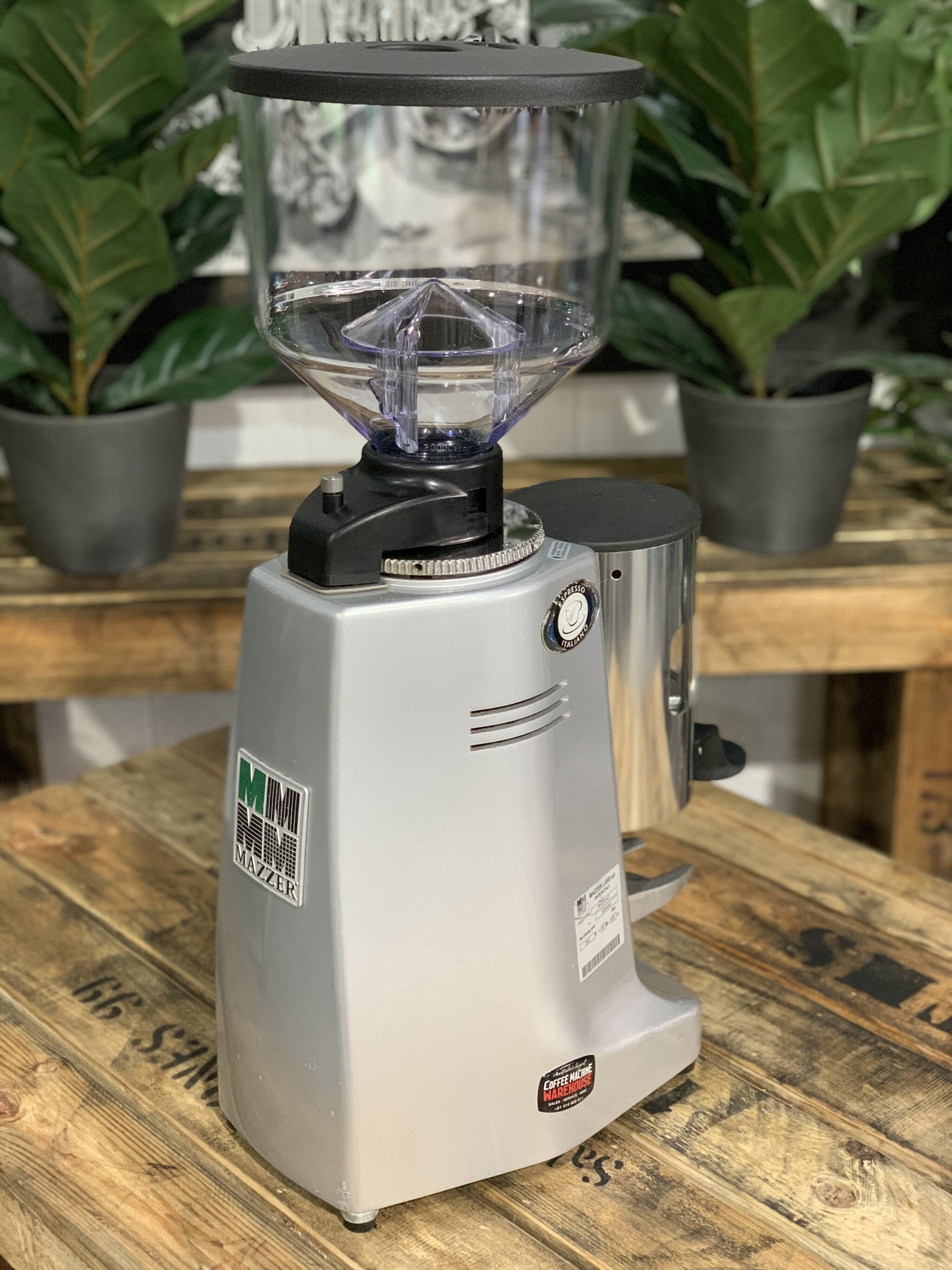 Mazzer Major Automatic Coffee Grinder Silver - Used