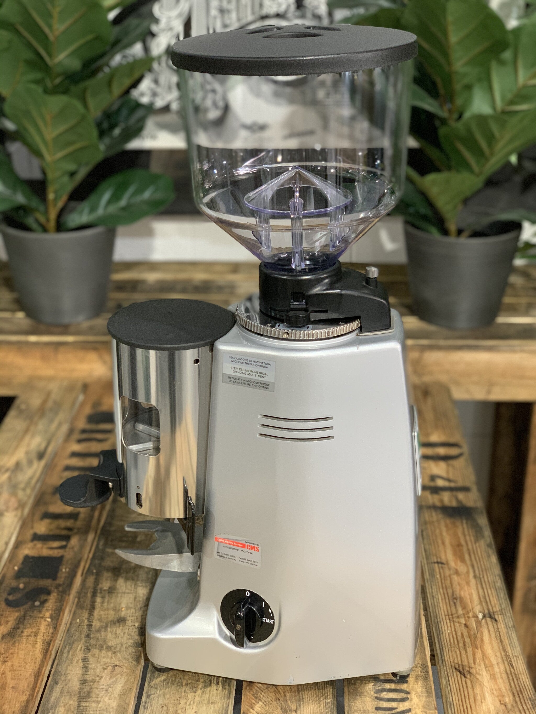 Mazzer Major Automatic Coffee Grinder Silver - Used