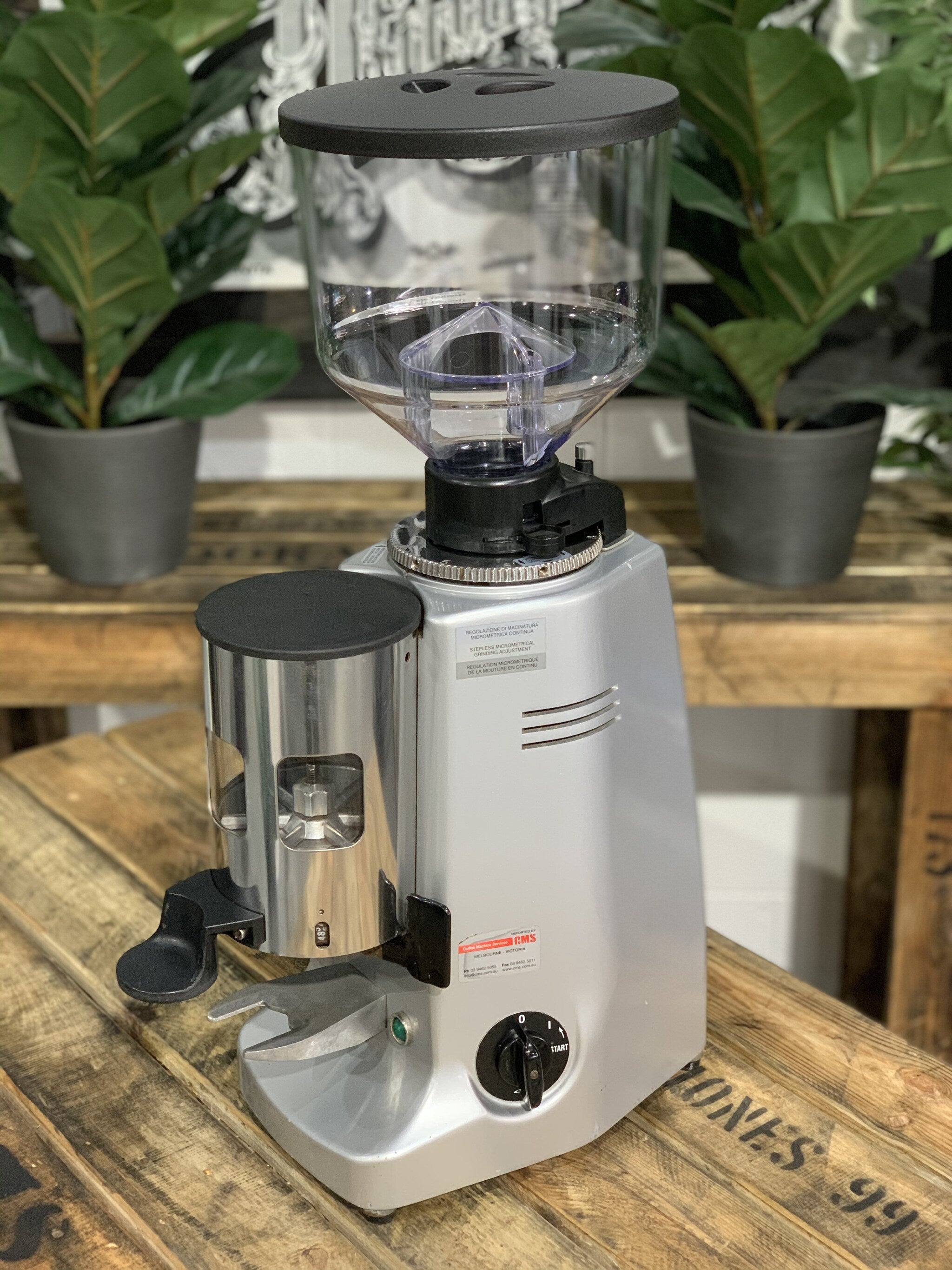 Mazzer Major Automatic Coffee Grinder Silver - Used