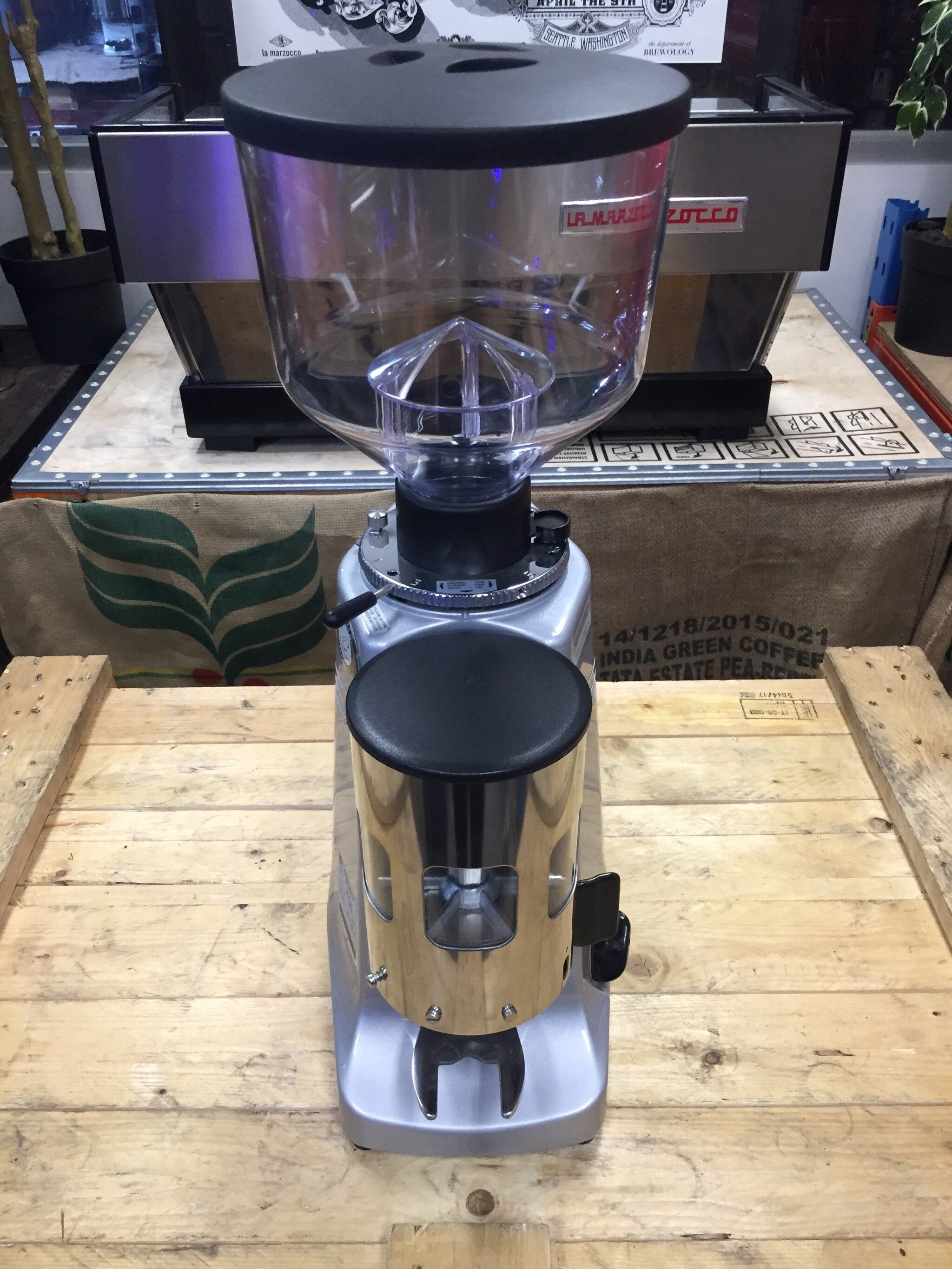 Mazzer Major Automatic Coffee Grinder Silver - Used