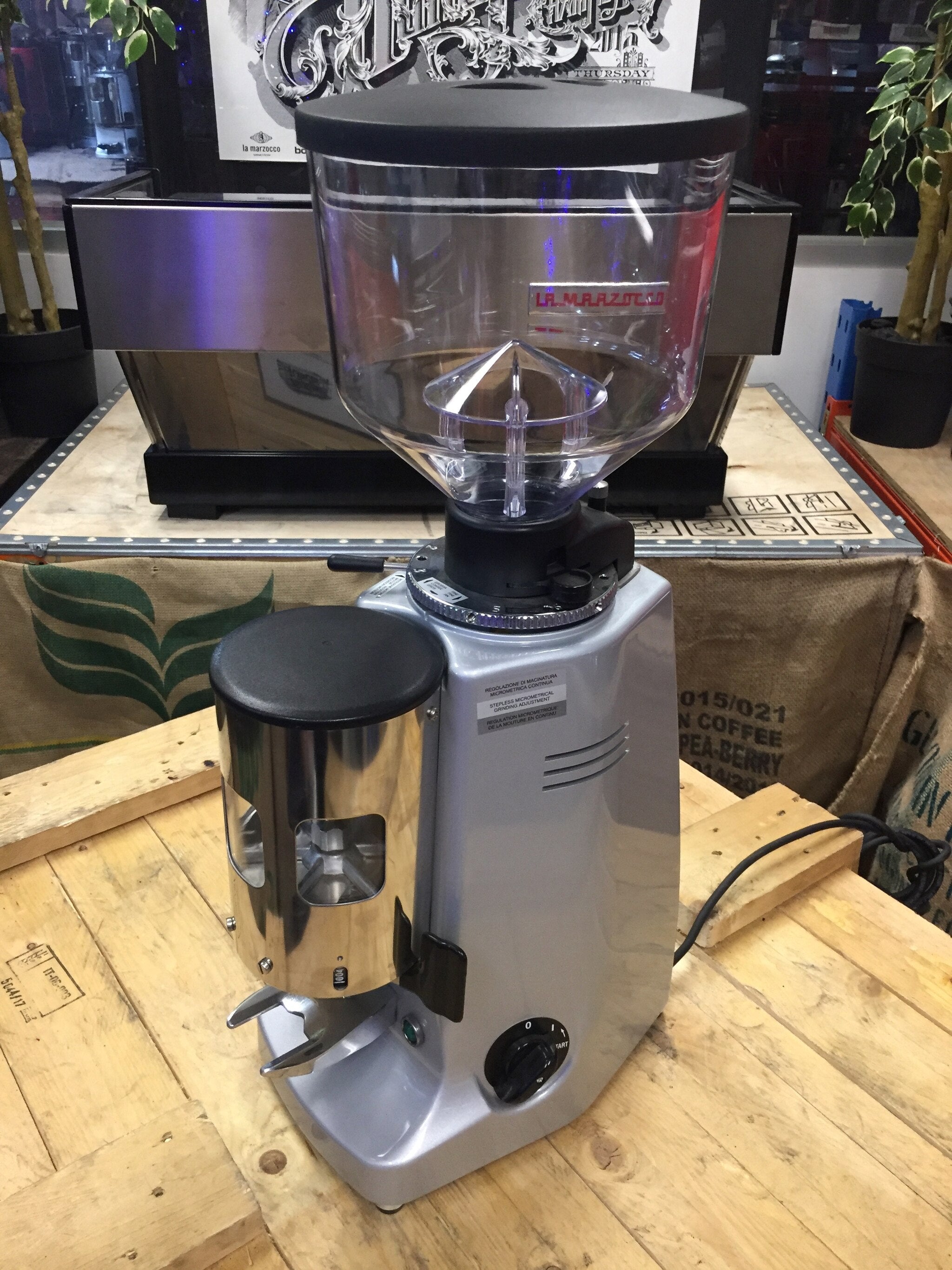 Mazzer Major Automatic Coffee Grinder Silver - Used