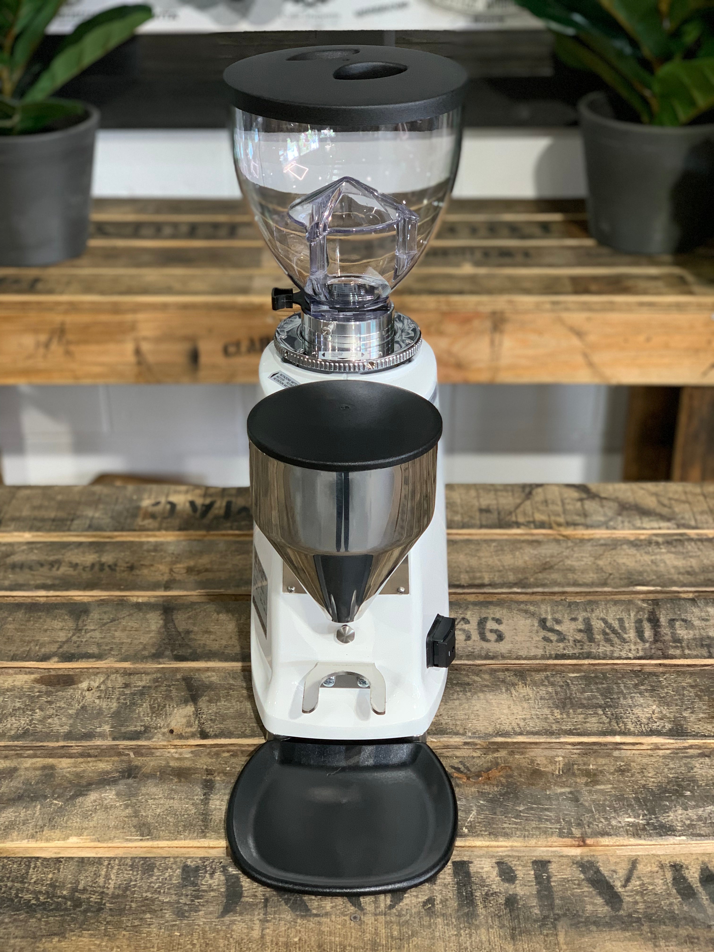Mazzer Mini Electronic B Brand New White Espresso Coffee Grinder