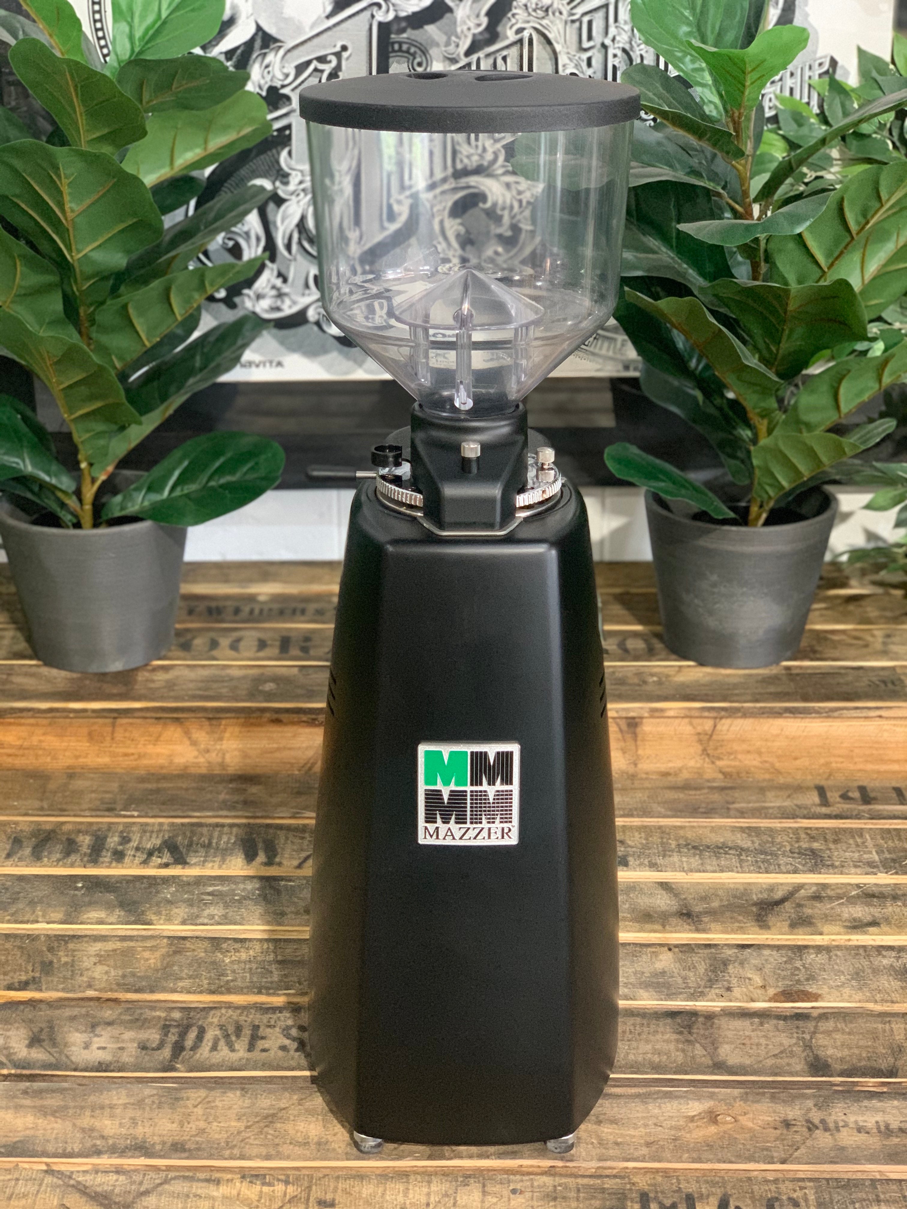 Mazzer Robur Automatic Coffee Grinder Black