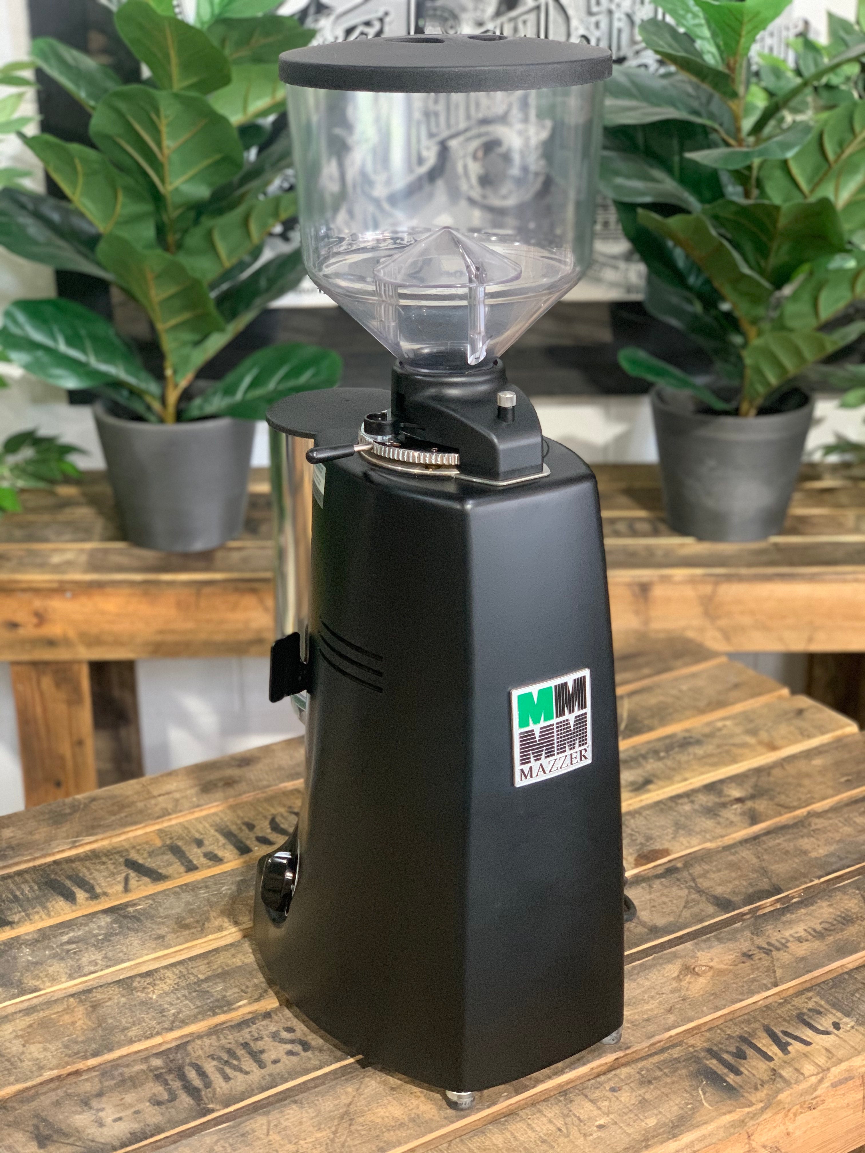 Mazzer Robur Automatic Coffee Grinder Black