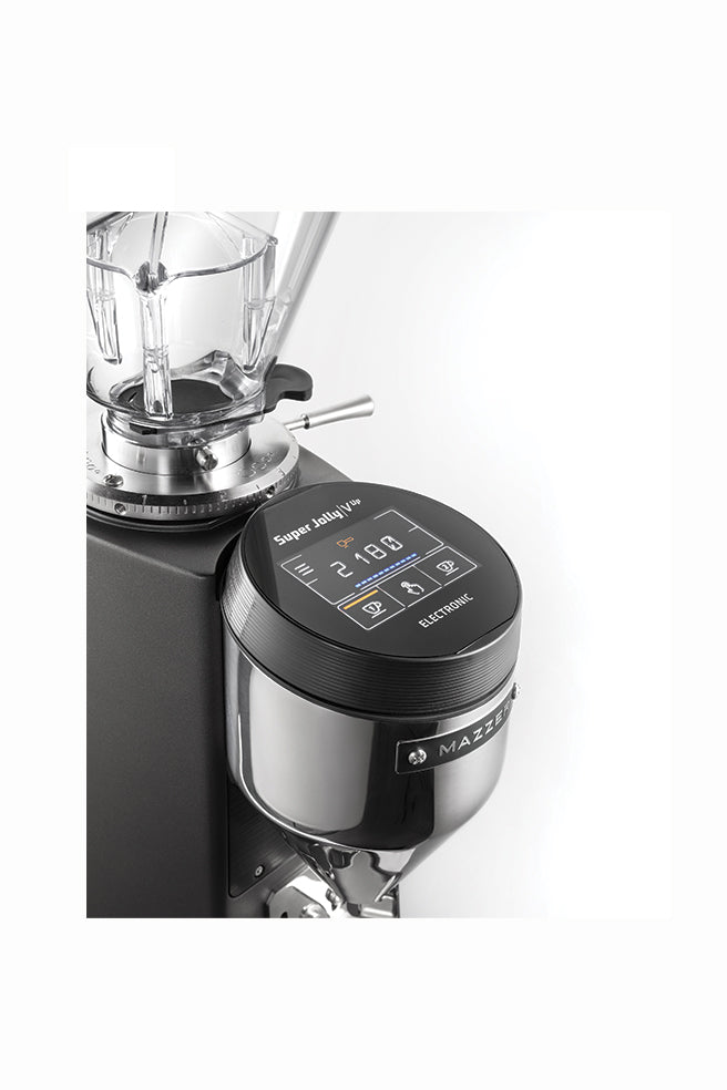 Mazzer Super Jolly V Up Electronic Brand New Black Espresso Coffee Grinder