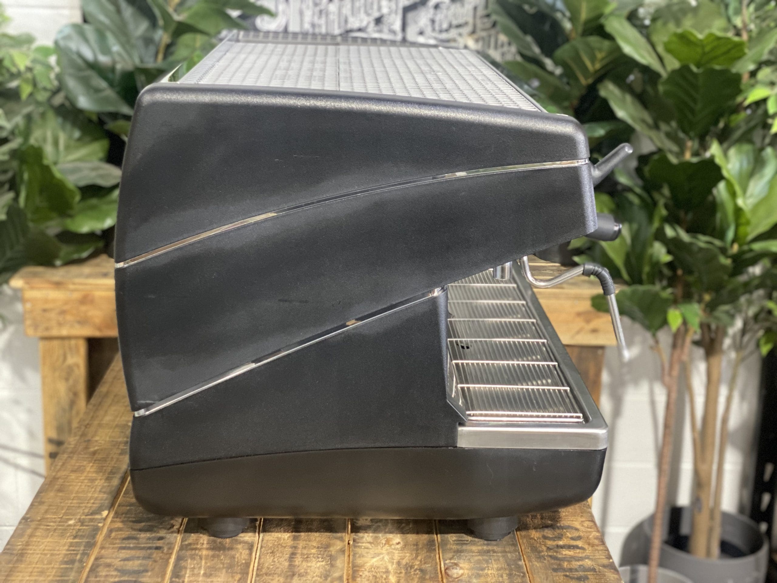 Nuova Simonelli Appia II  2 Group Black Espresso Coffee Machine - Used