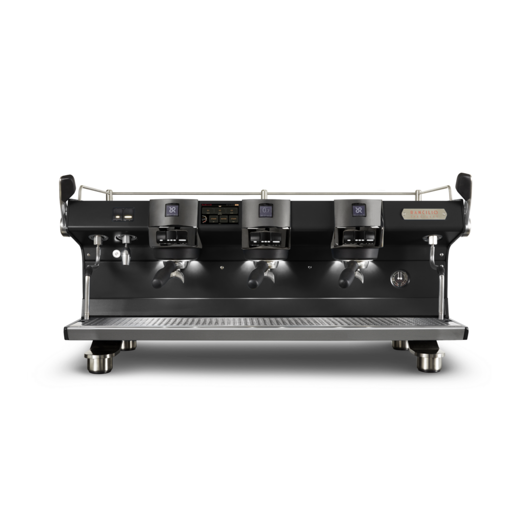 Rancilio RS1 3 Group Coffee Machine Black - New