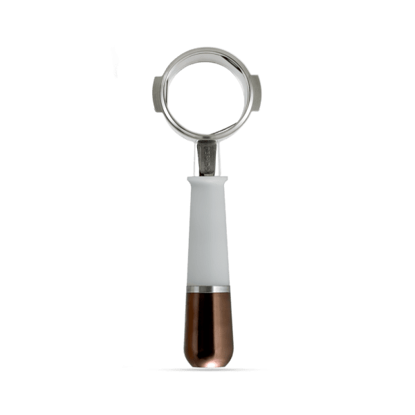 Pesado Group Handle - White & Bronze