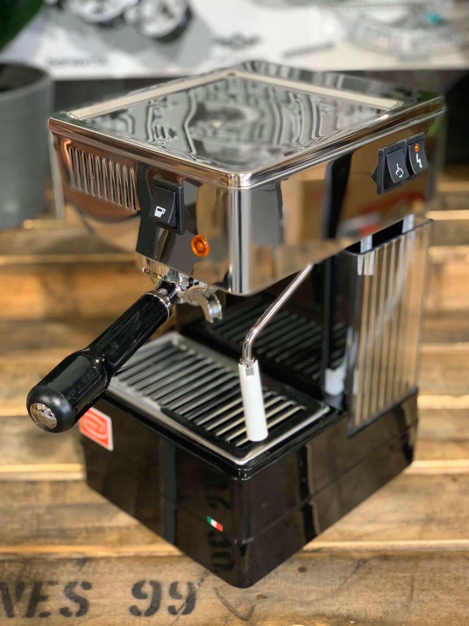 Quick Mill 0820 1 Group Coffee Machine Black - New