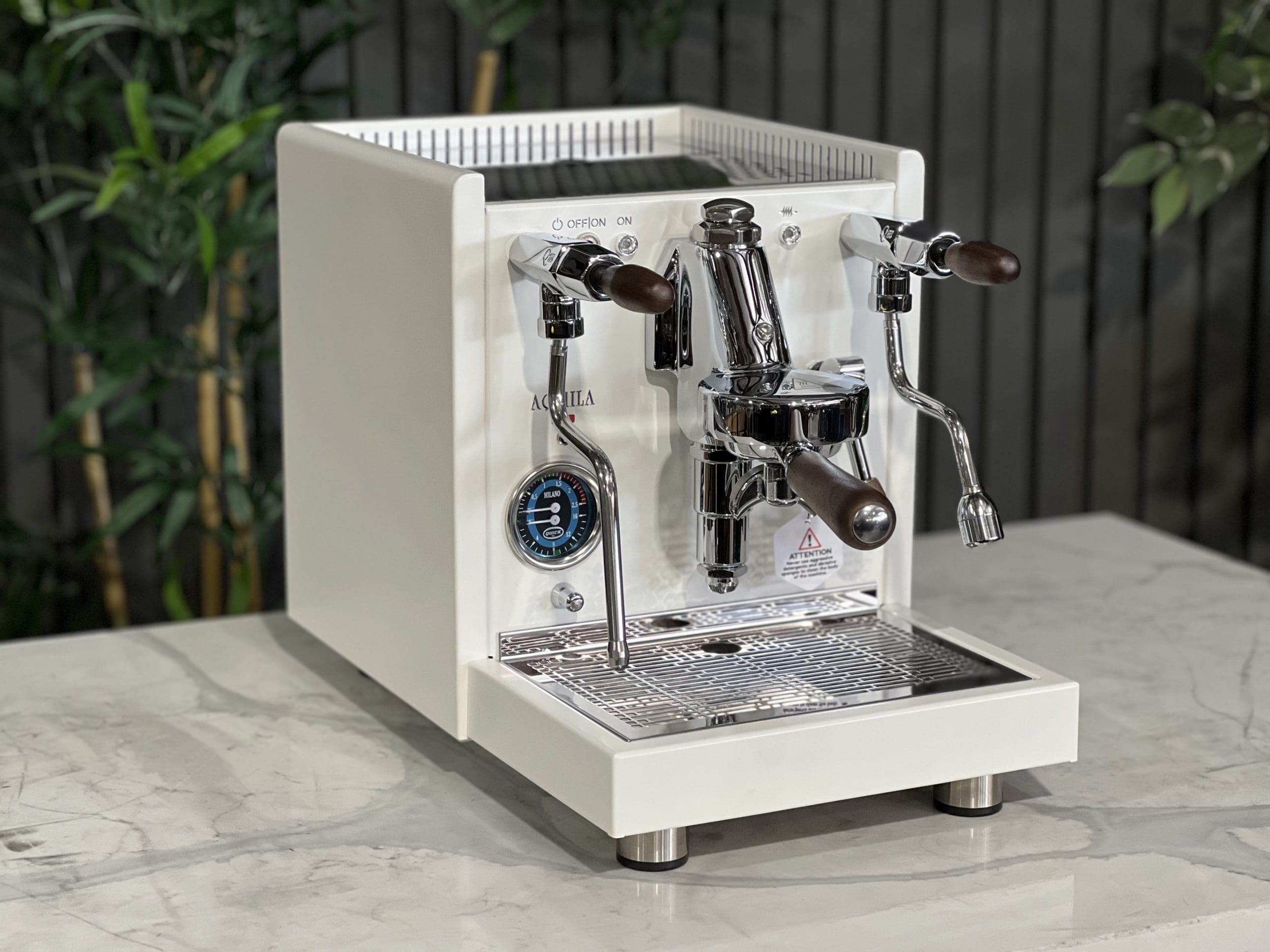 Quick Mill Aquila PLUS Rotary PID 1 Group White  - New