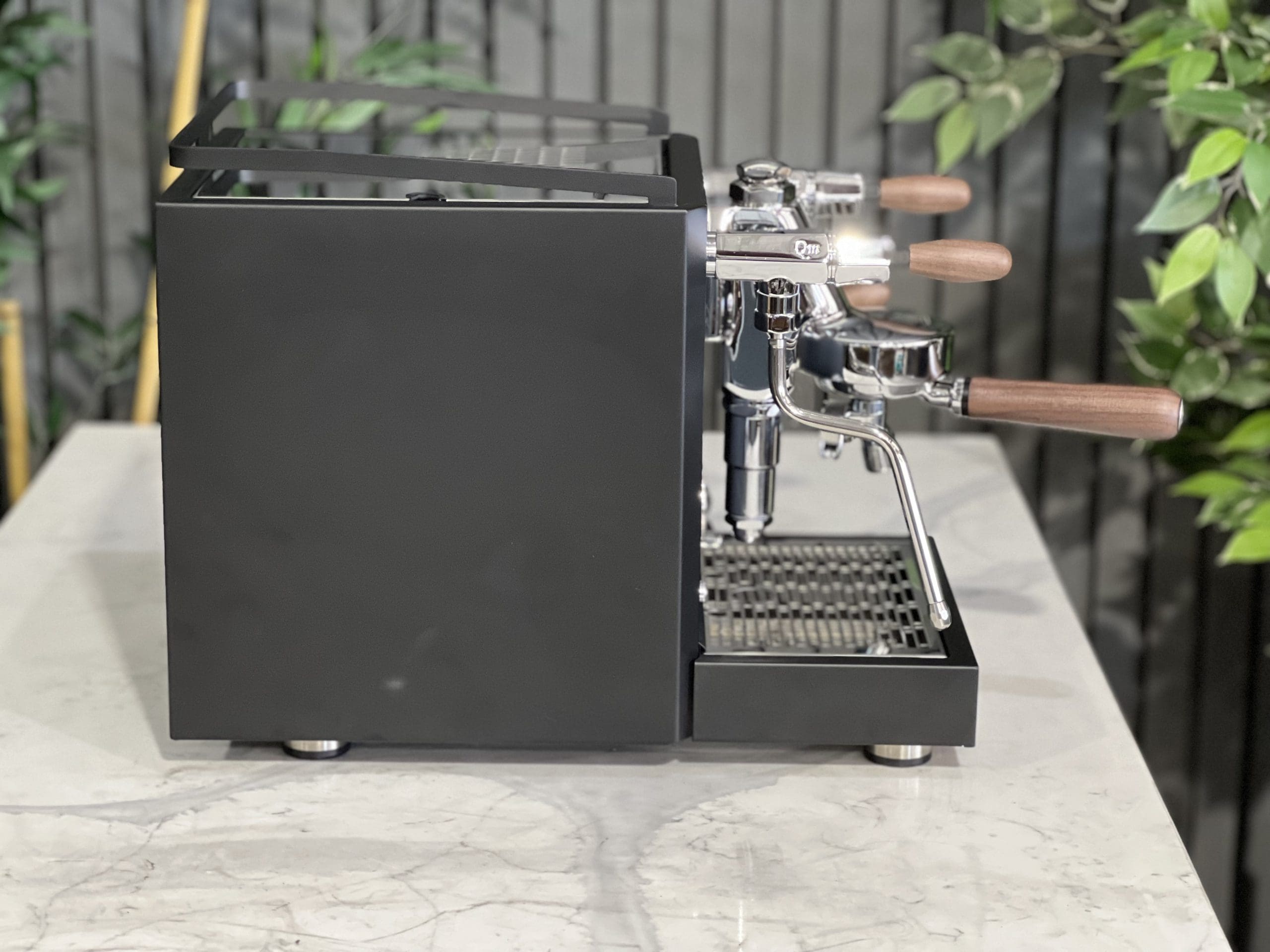 Quick Mill Rubino 1 Group Black & Timber - New