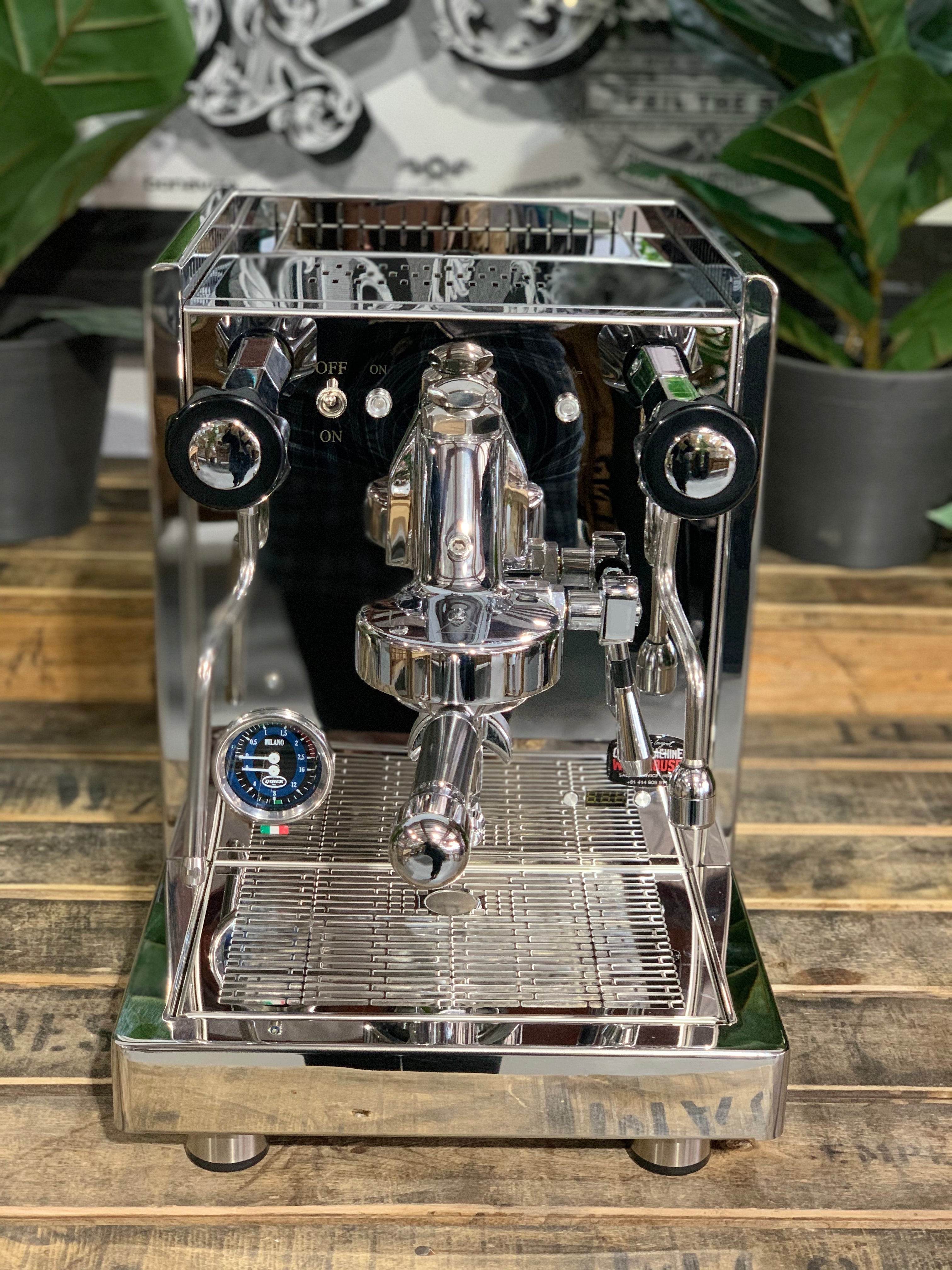 Quick Mill Aquila PLUS Rotary PID 1 Group Stainless - New