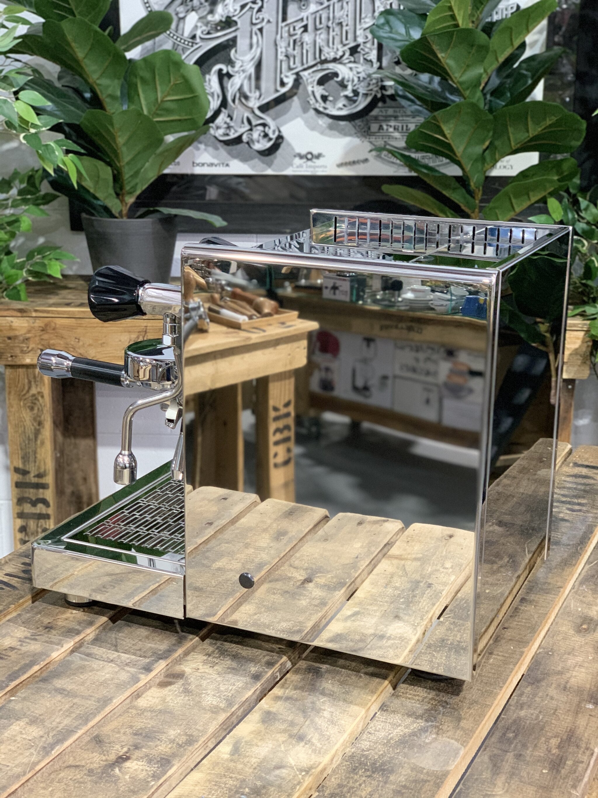 Quick Mill Aquila PLUS Rotary PID 1 Group Stainless - New