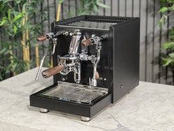 Quick Mill Aquila PLUS Rotary PID 1 Group Black & Timber - New