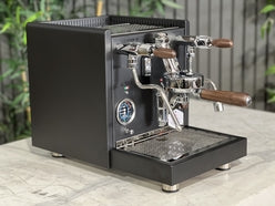 Quick Mill Aquila PLUS Rotary PID 1 Group Black & Timber - New