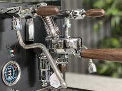 Quick Mill Aquila PLUS Rotary PID 1 Group Black & Timber - New