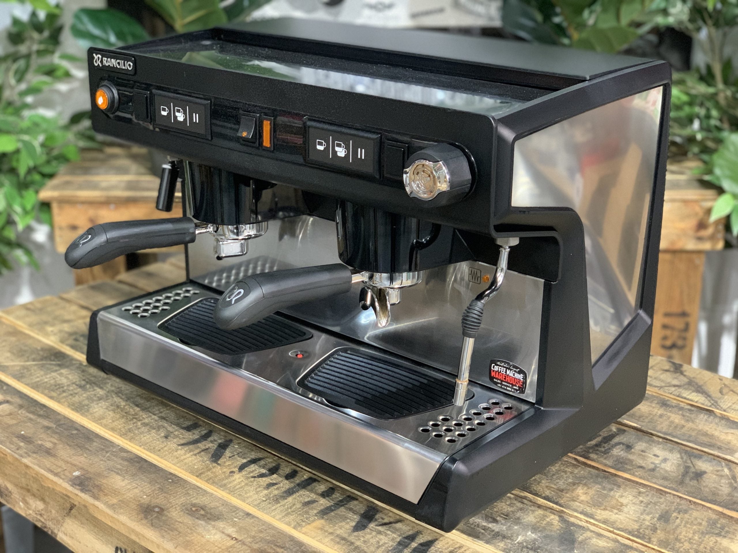Rancilio  Baby 9 2 Group Black - Used