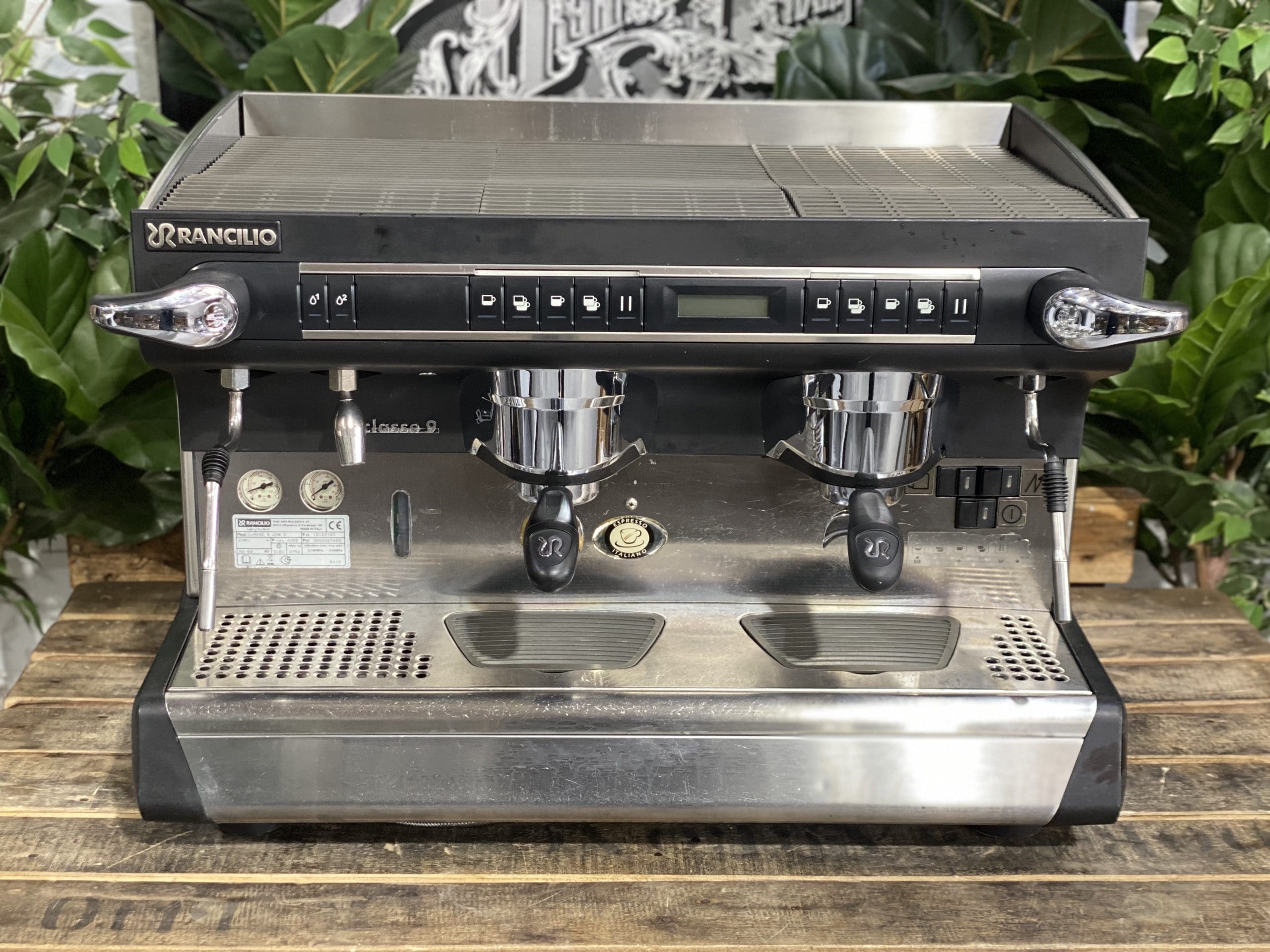 Rancilio Classe 9 2 Group Black - Used