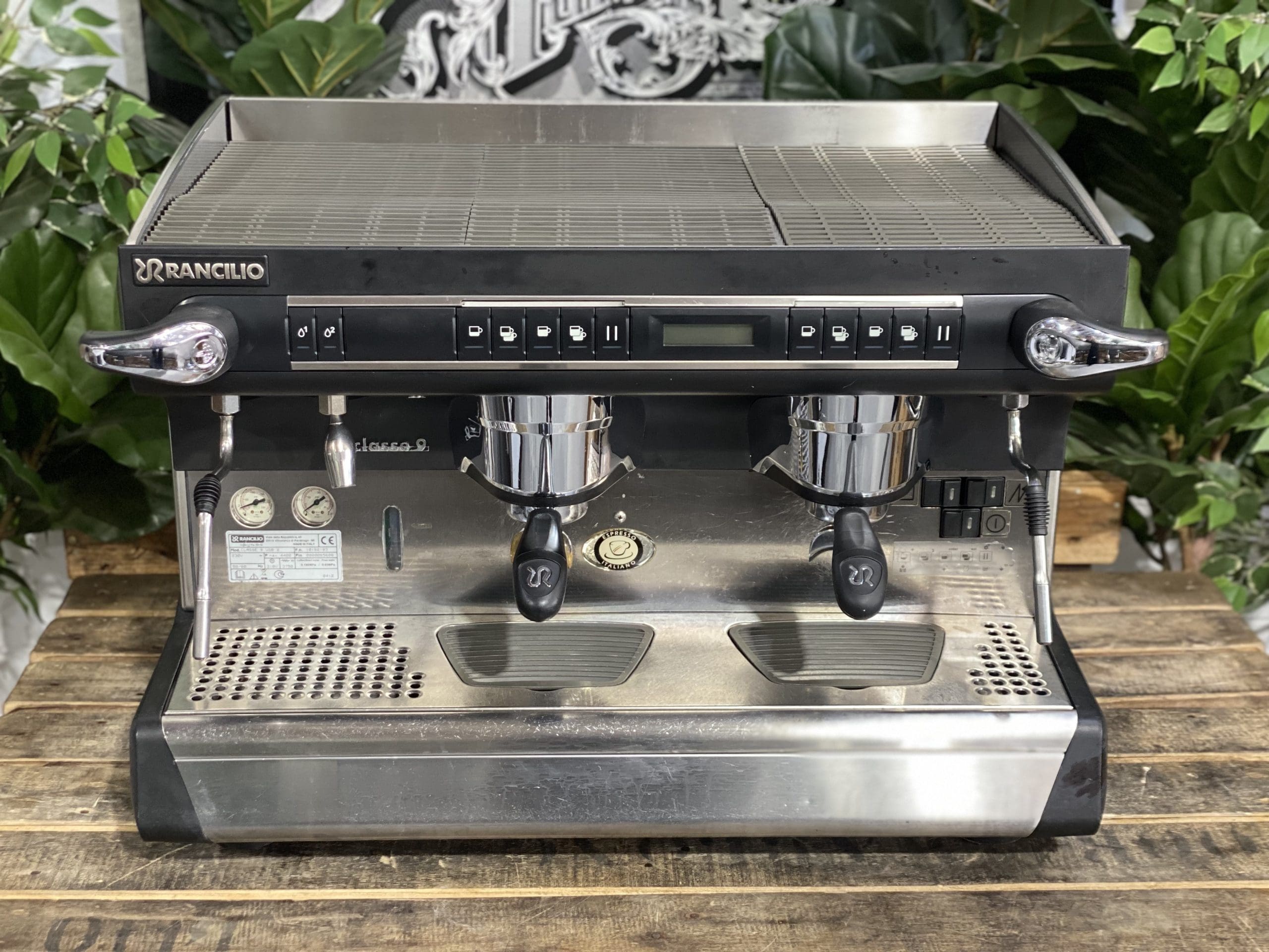 Rancilio Classe 9 2 Group Black - Used