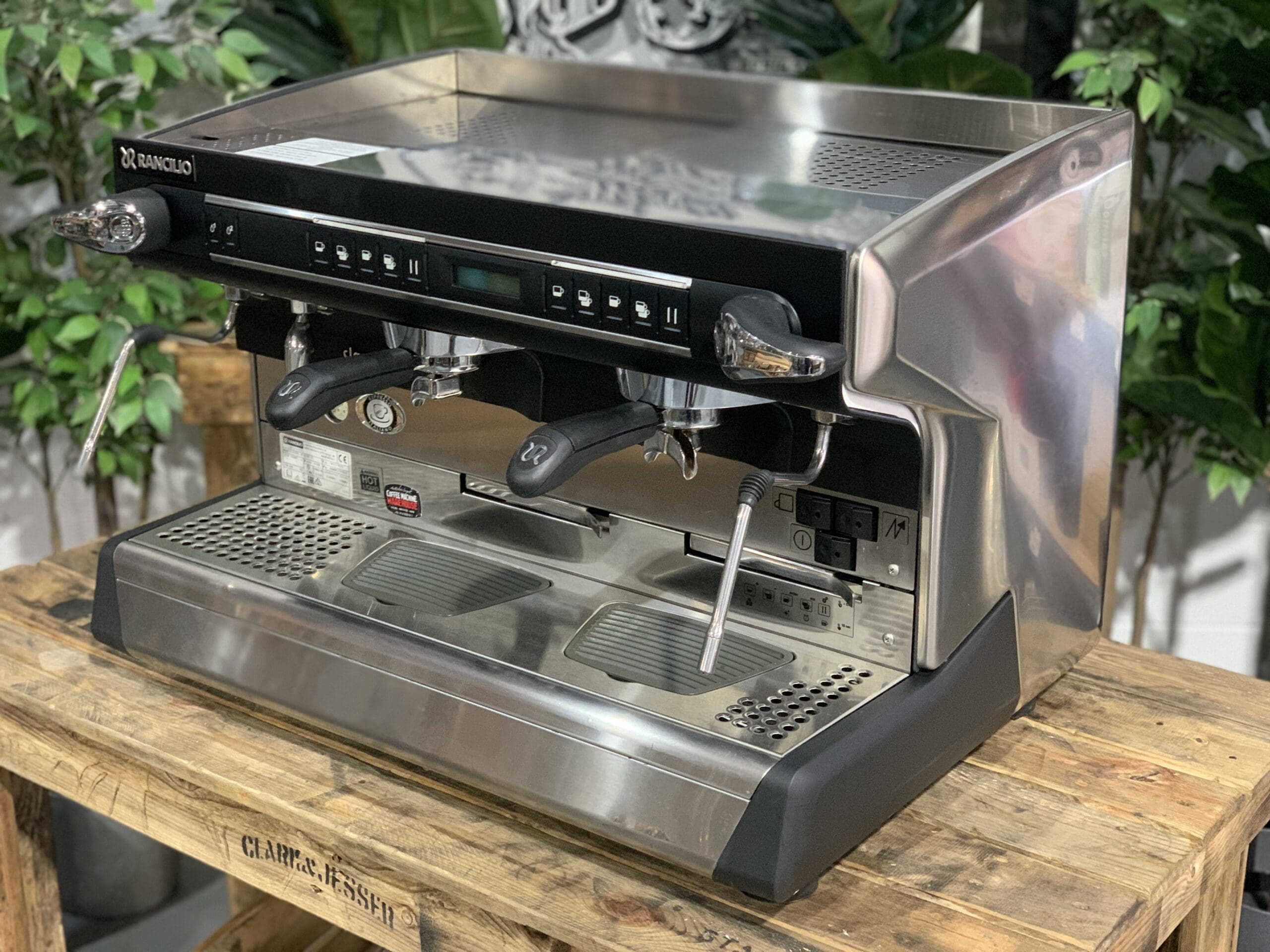 Rancilio Classe 9 USB High Cup 2 Group Stainless Steel - Used