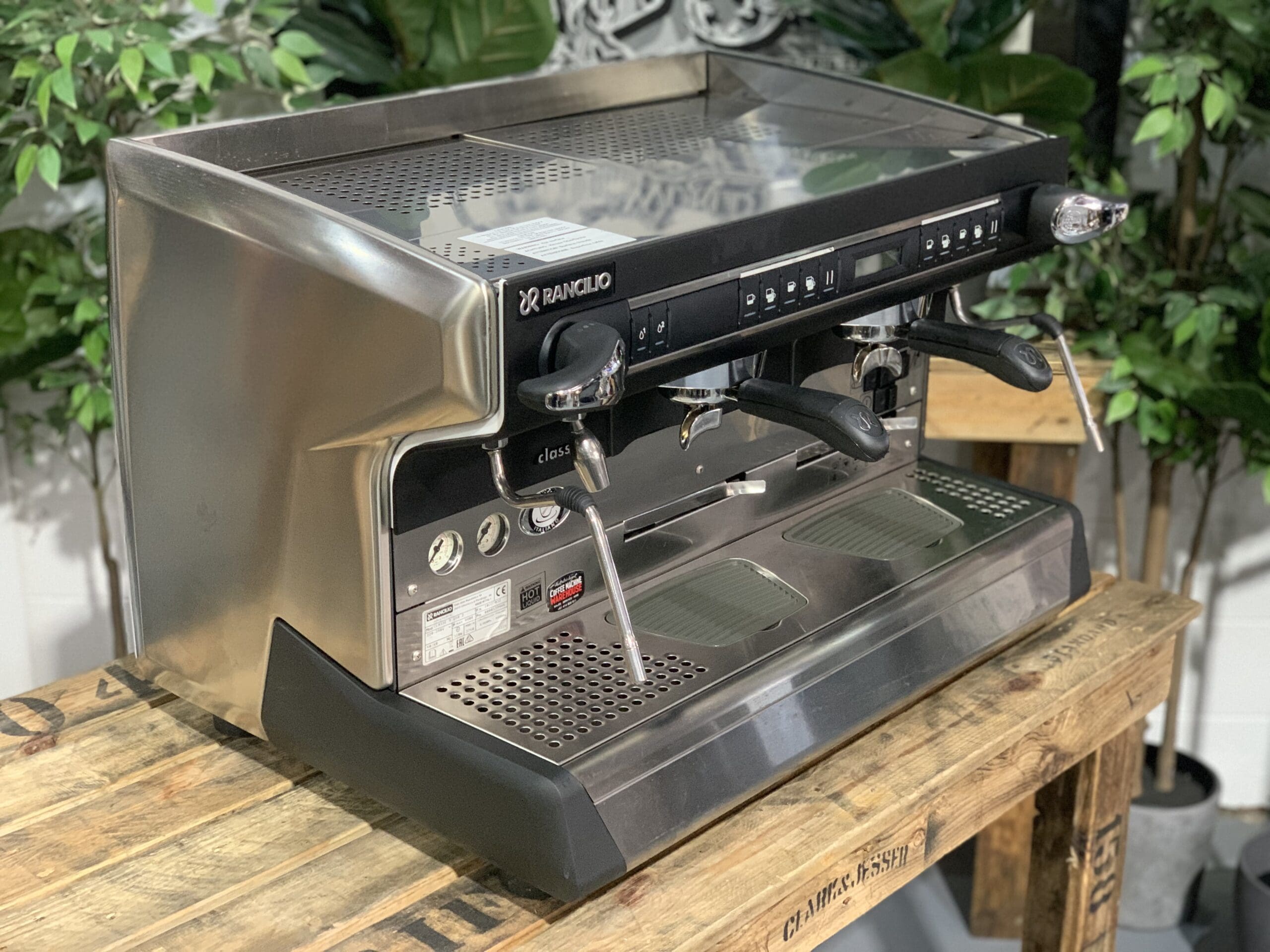 Rancilio Classe 9 USB High Cup 2 Group Stainless Steel - Used