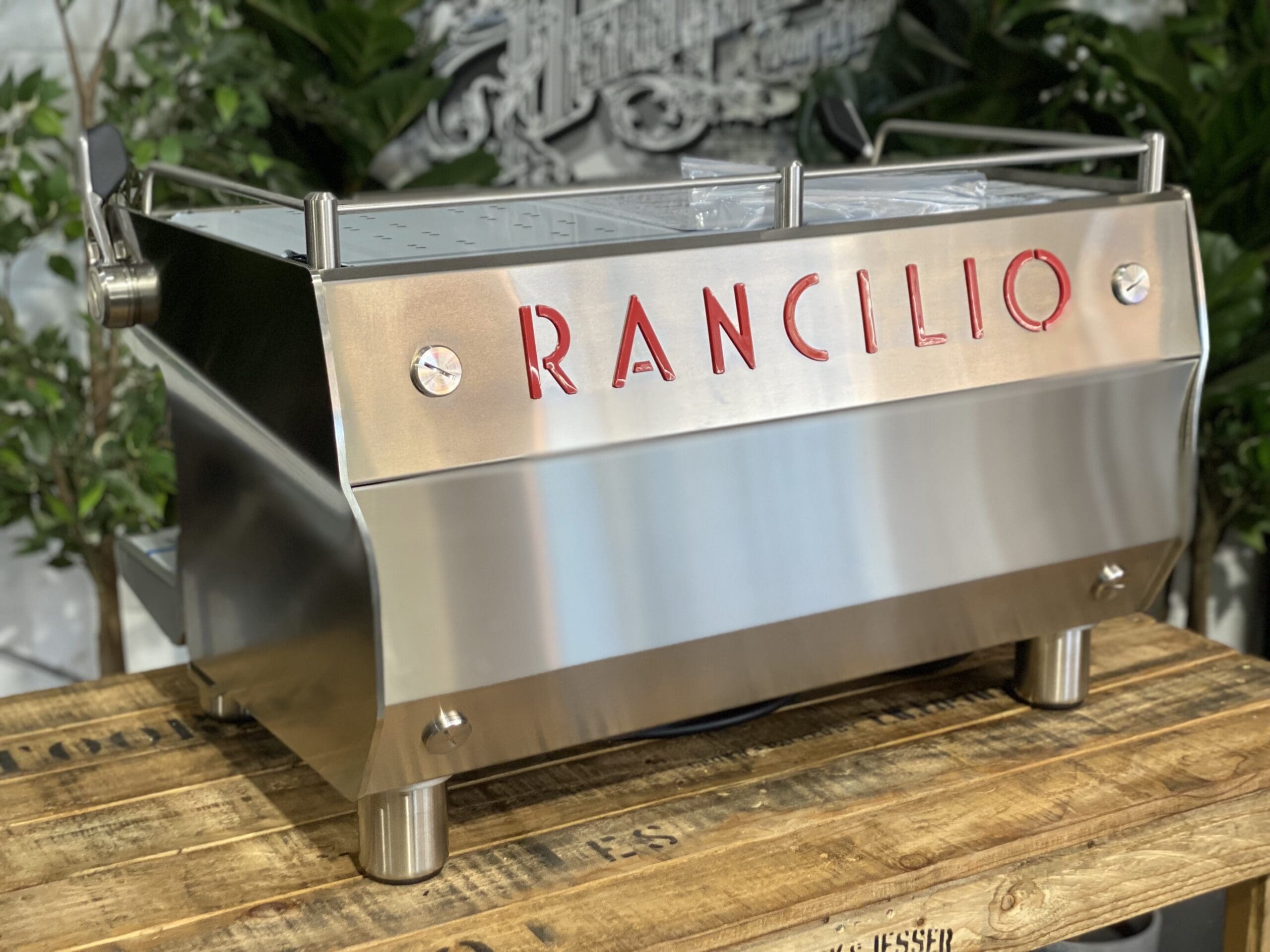 Rancilio RS1 2 Group Stainless Steel - New