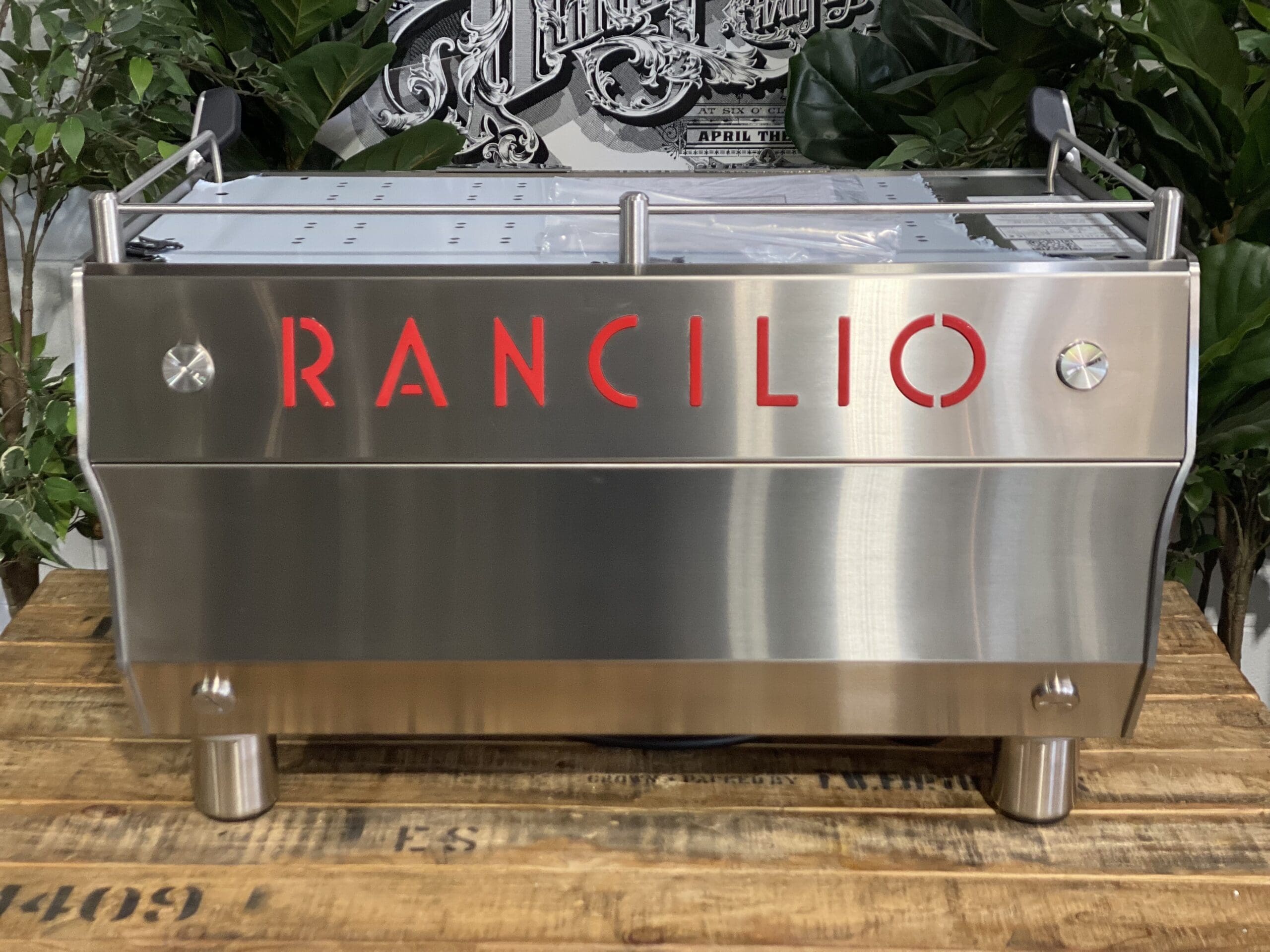 Rancilio RS1 2 Group Stainless Steel - New