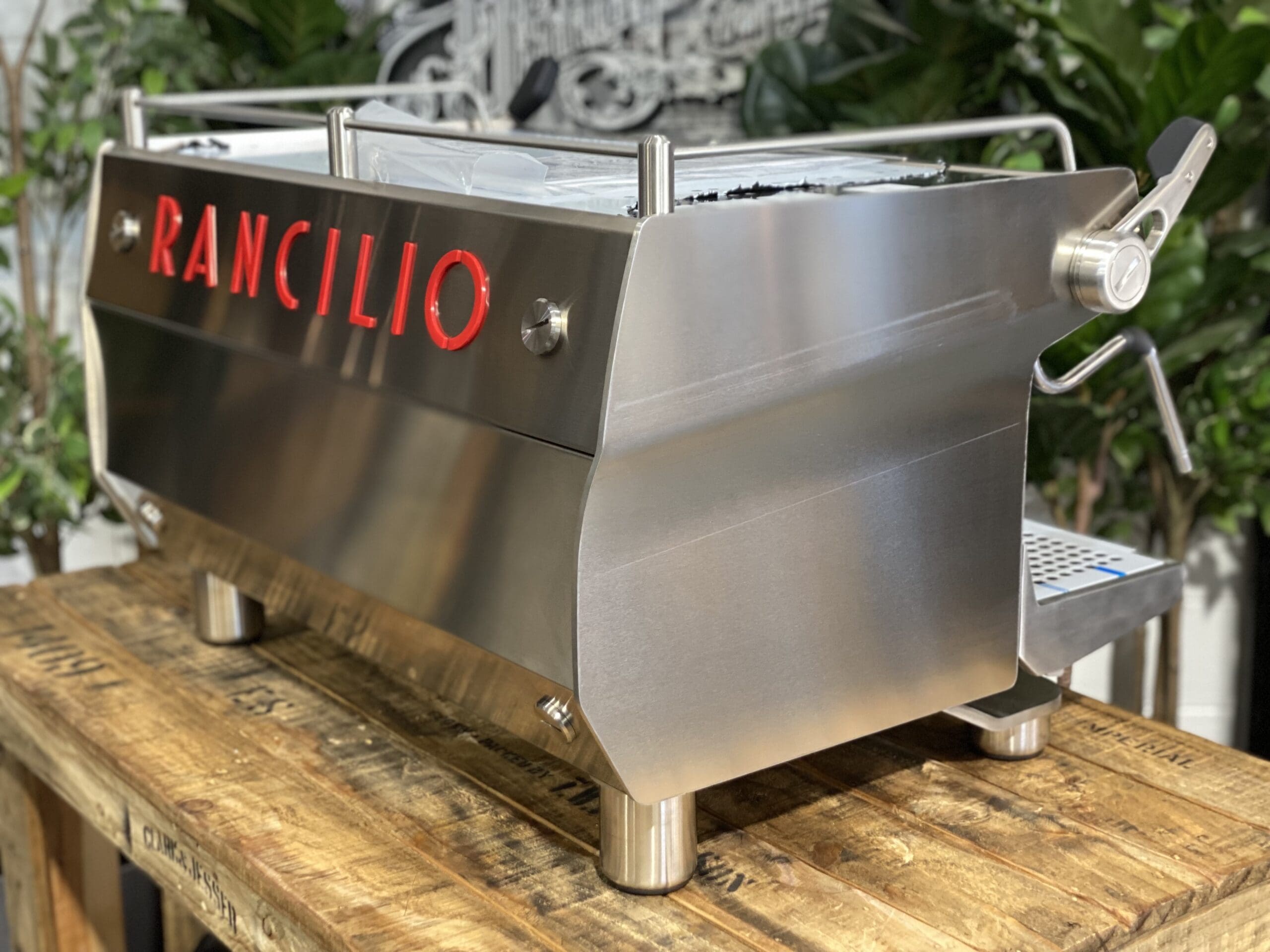 Rancilio RS1 2 Group Stainless Steel - New