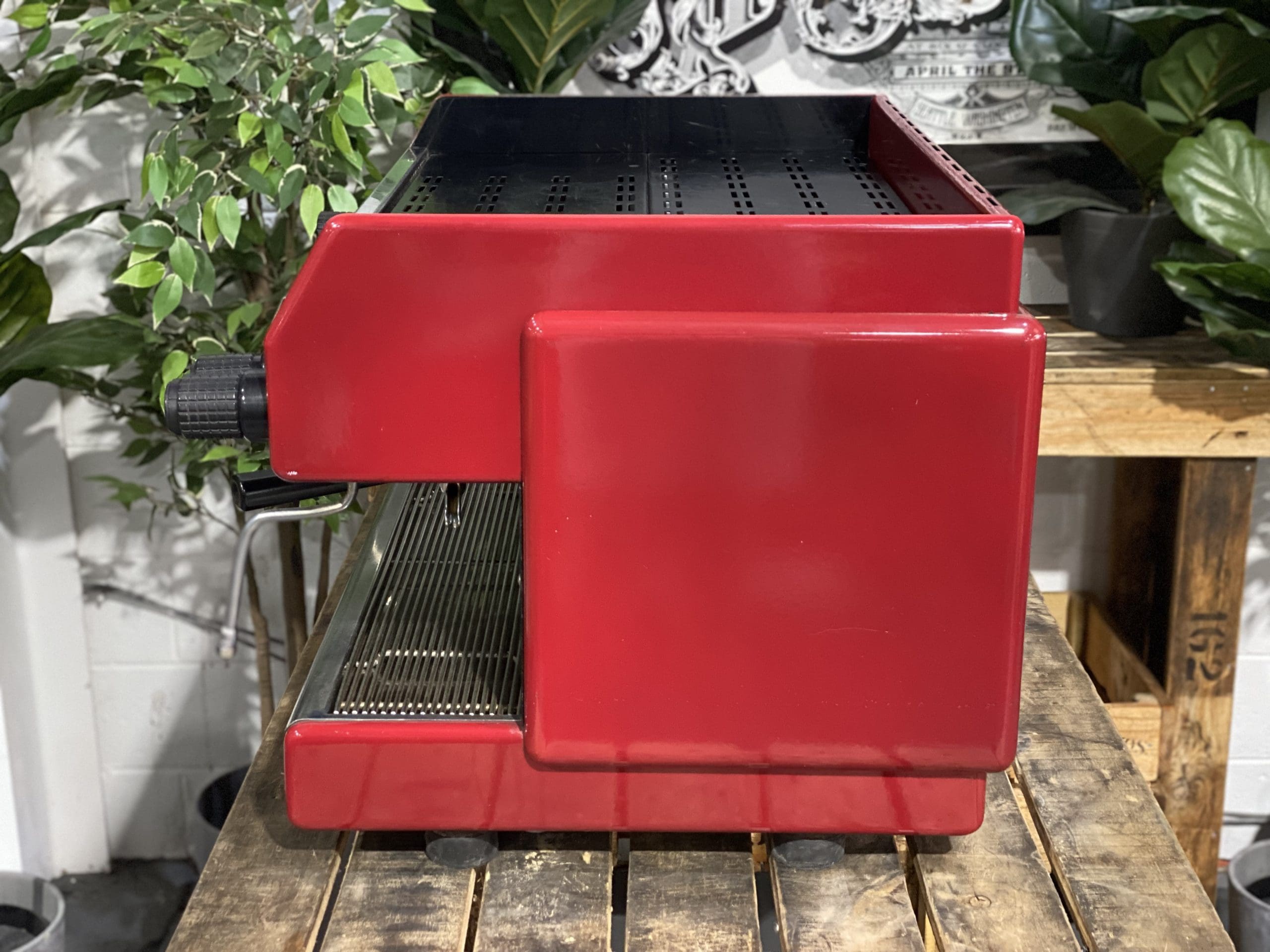 Reneka Plus Low Cup 2 Group Red Espresso Machine - Used