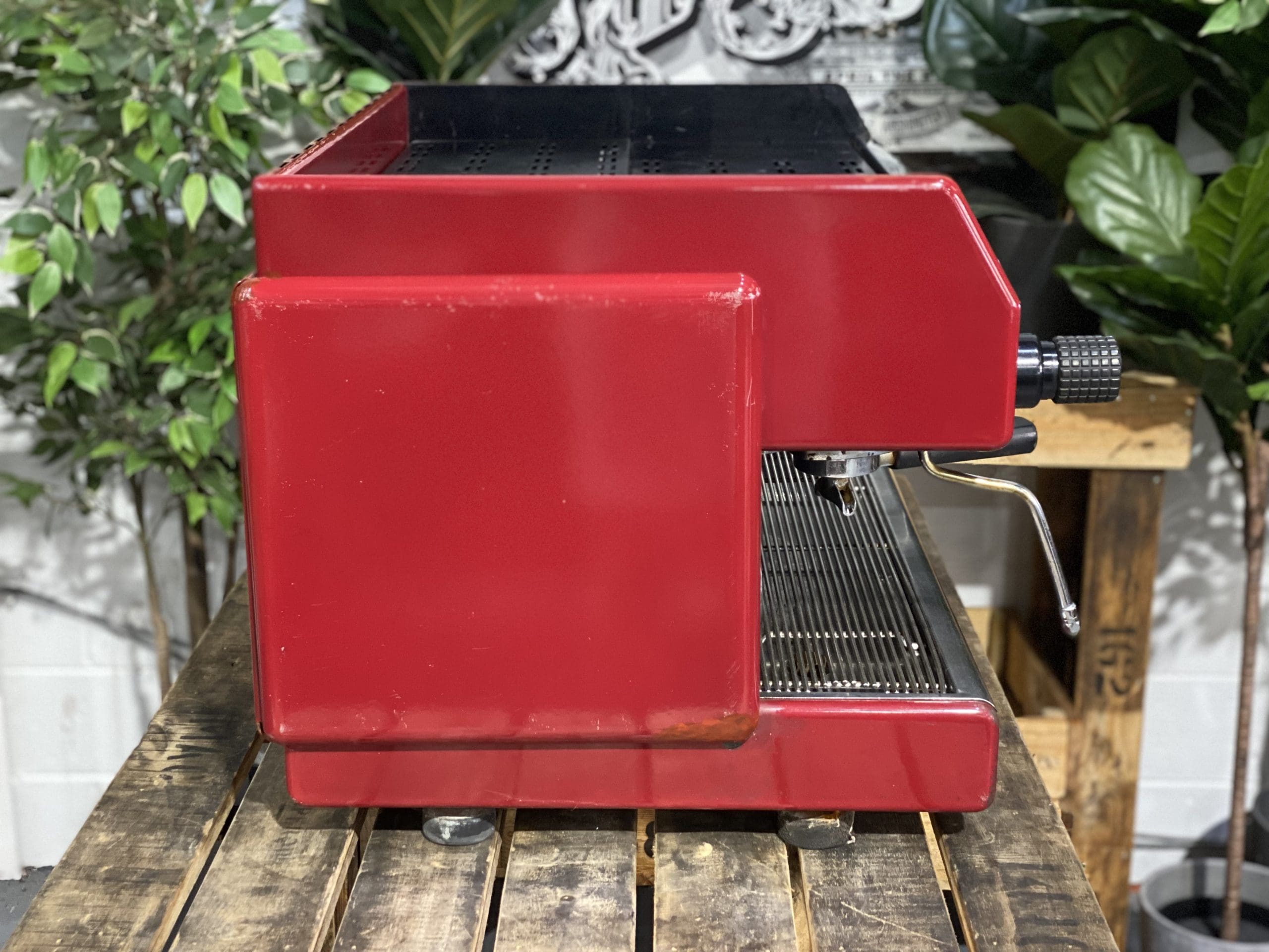Reneka Plus Low Cup 2 Group Red Espresso Machine - Used