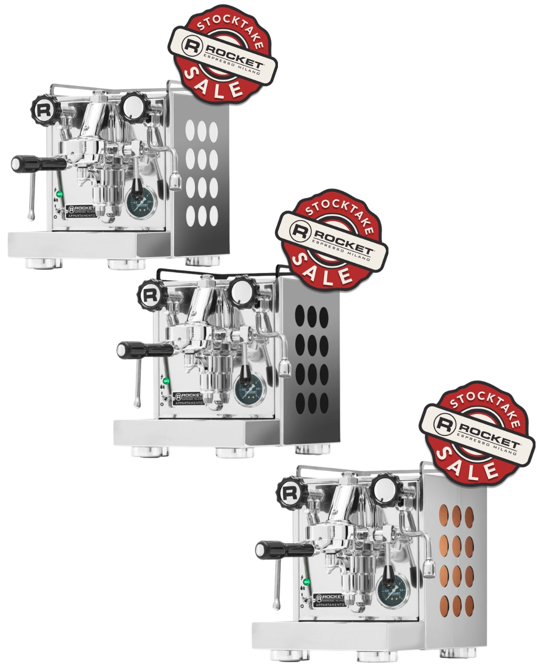 Rocket Appartamento 1 Group Coffee Machine - New